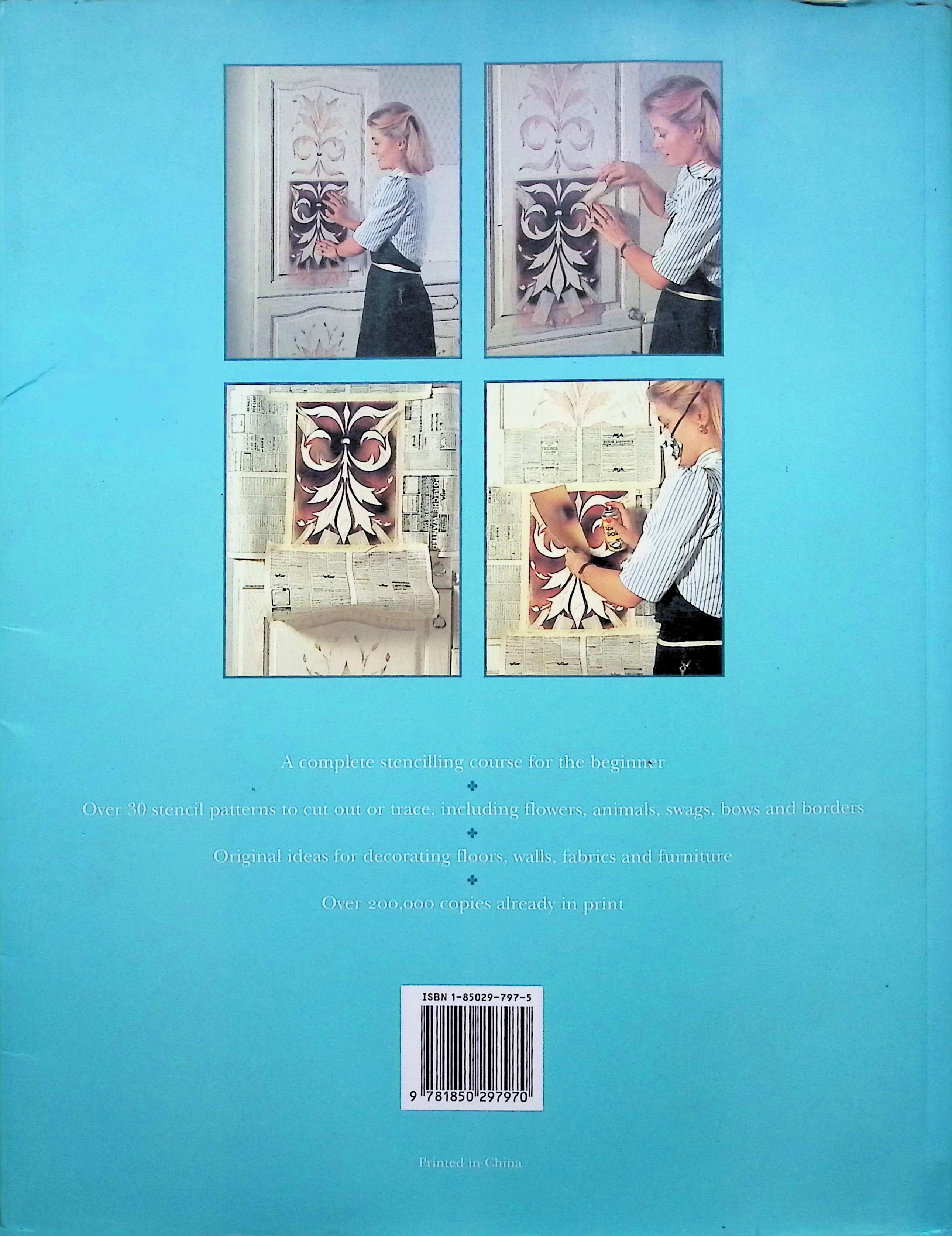 The Stencil Book: With over 30 stencils to cut out or trace — image 5