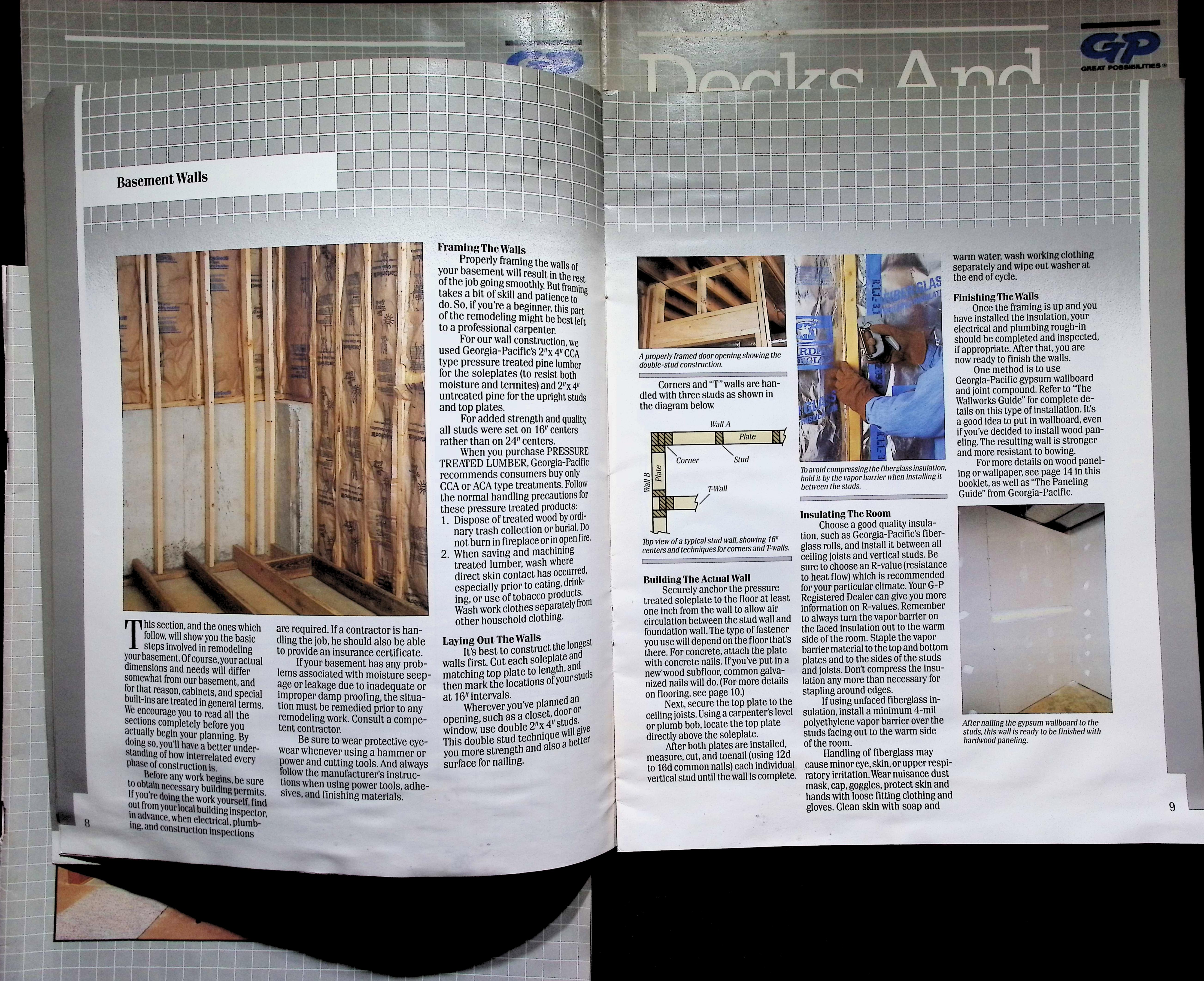 Georgia-Pacific DIY Book Lot: Basements, Decks, Storage 3 Bks — image 2