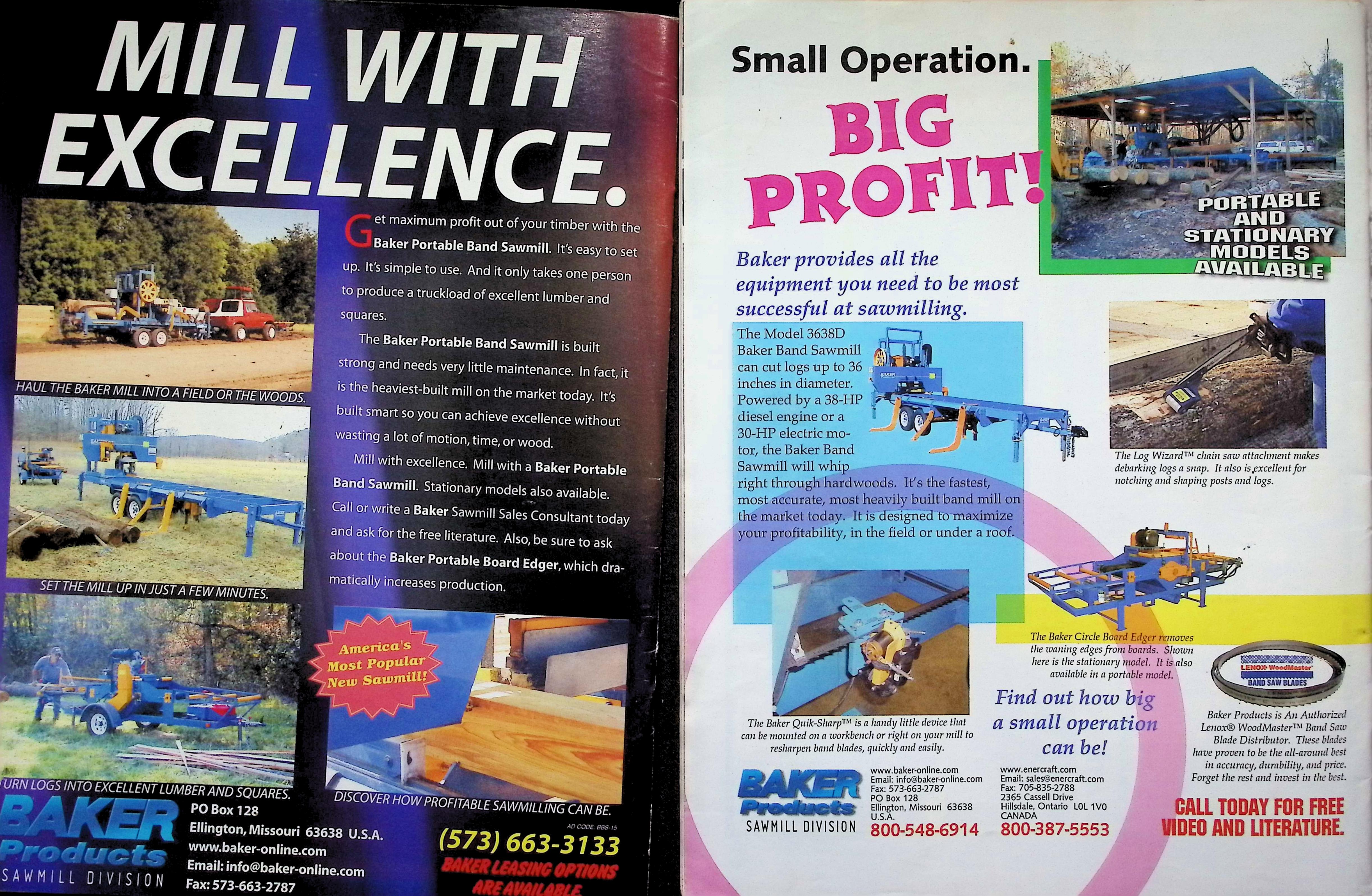 Sawmill & Woodlot Shoot-Out Issue 2002 Portable Mills — image 5