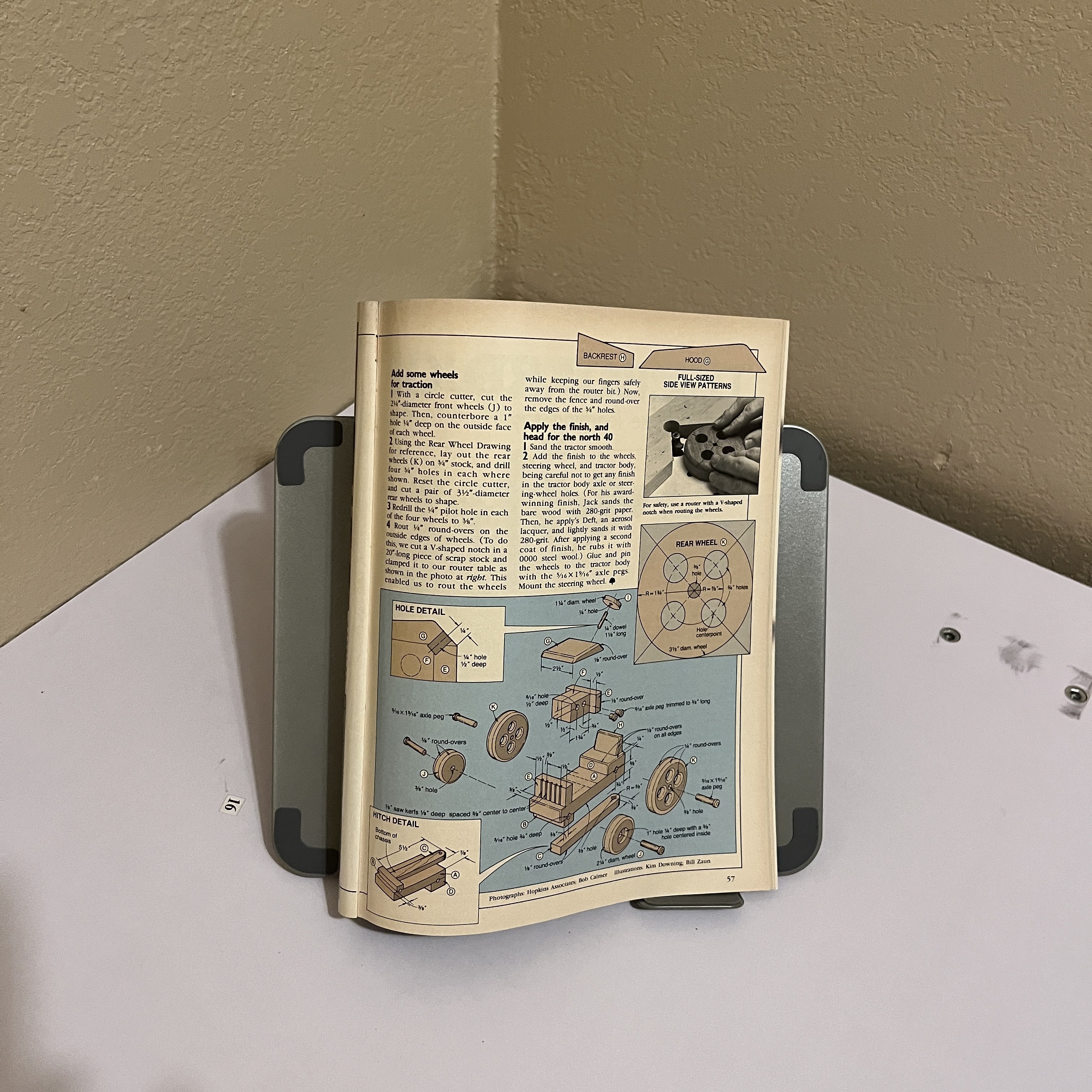 WOOD Magazine Sept 1990 Workbench Plans — image 2