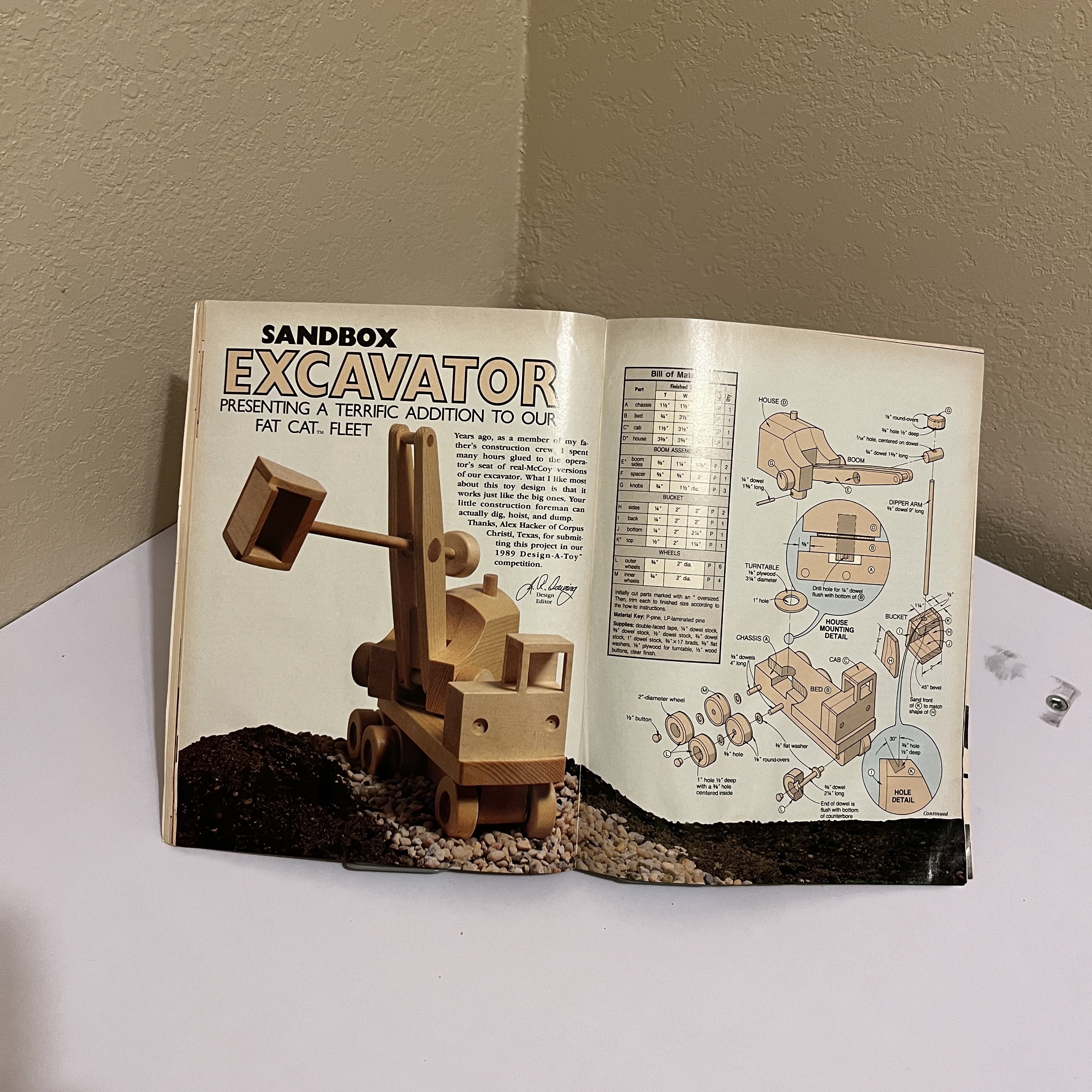 Wood Magazine Aug 1990 Americana Collection Cover — image 4