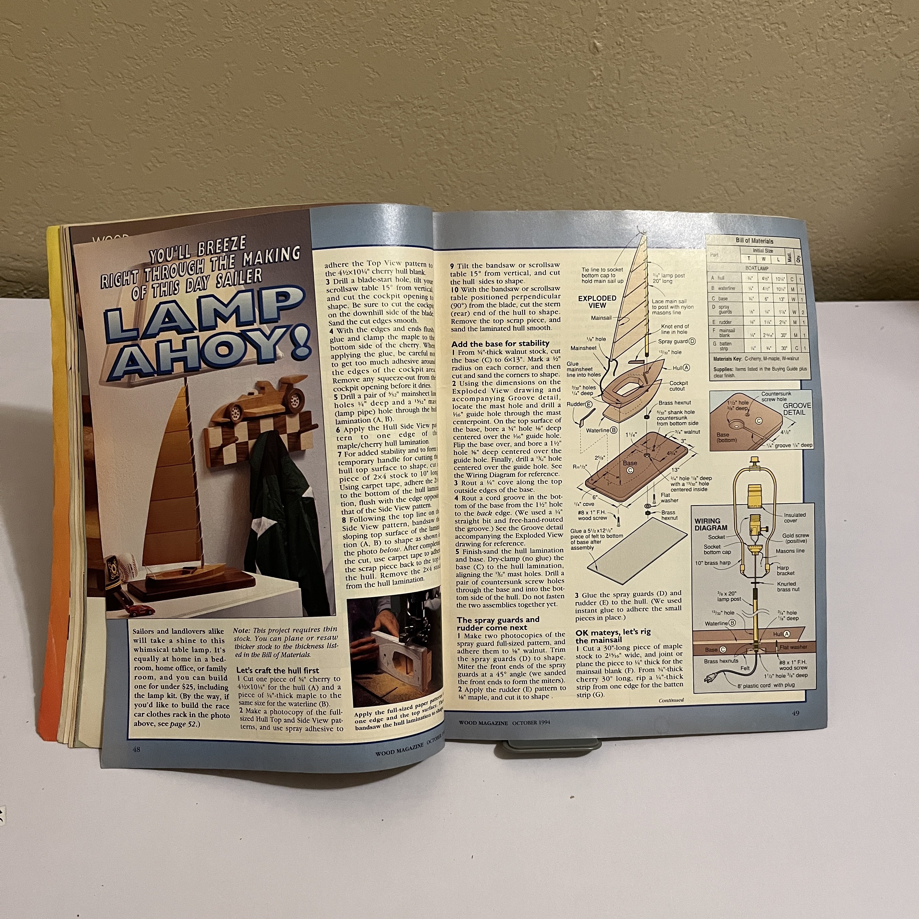 WOOD Magazine Oct 1994, Woodworking Tools Review — image 4