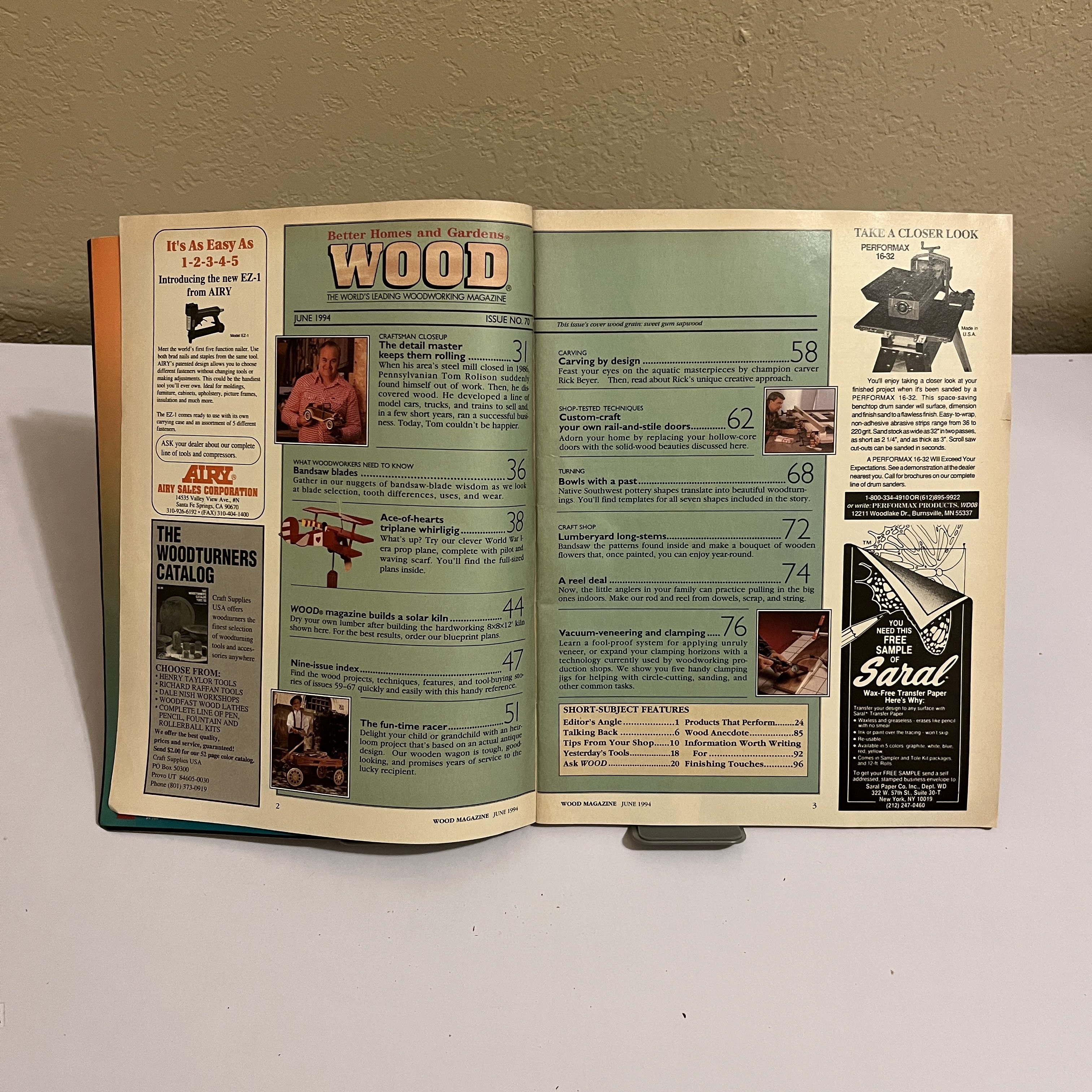 WOOD Magazine June 1994 - Old-Time Wooden Wagon Plans — image 2