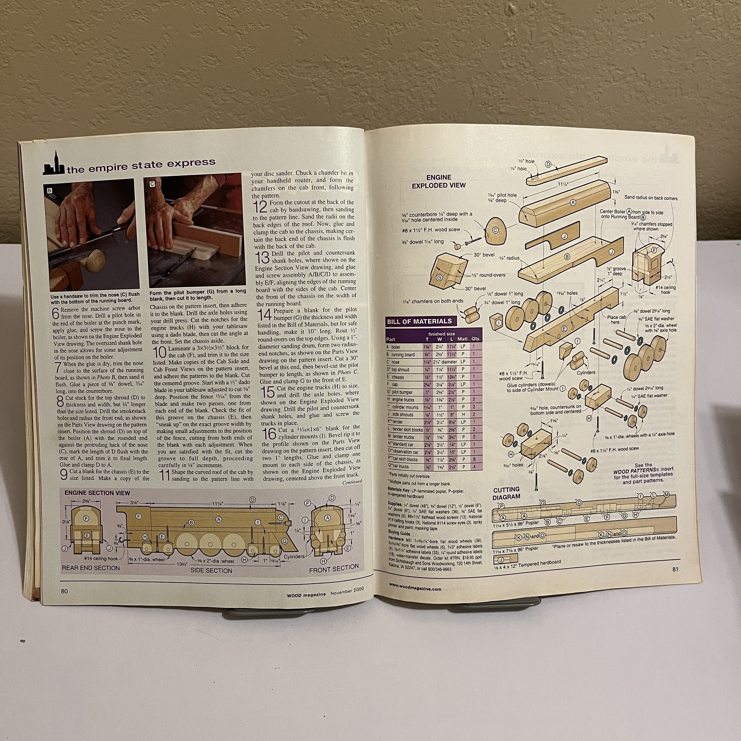 WOOD Magazine Nov 2000 Tablesaw Trials — image 3
