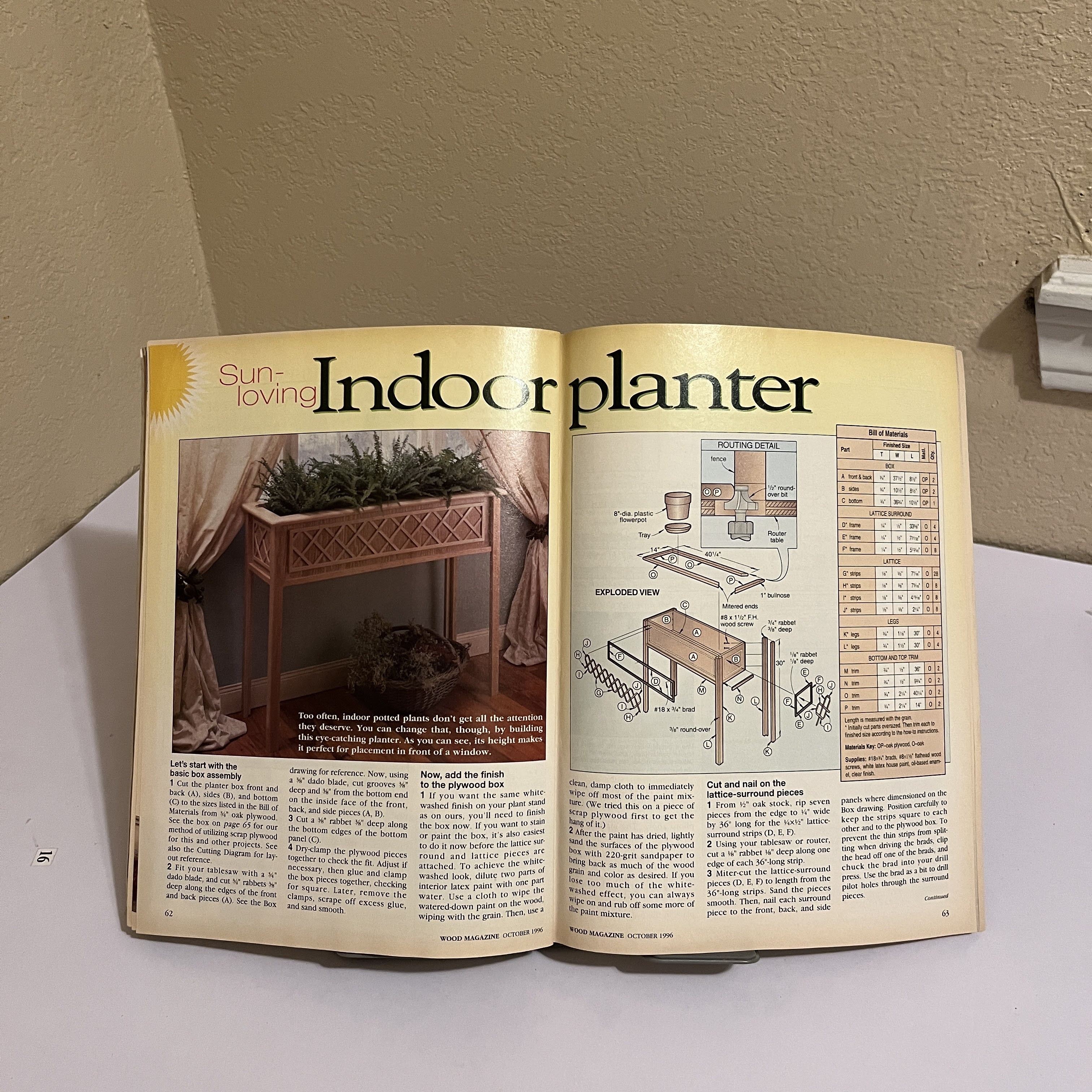 WOOD Magazine Oct 1996, Scrollsaw Test & Tune-Up Guide — image 4