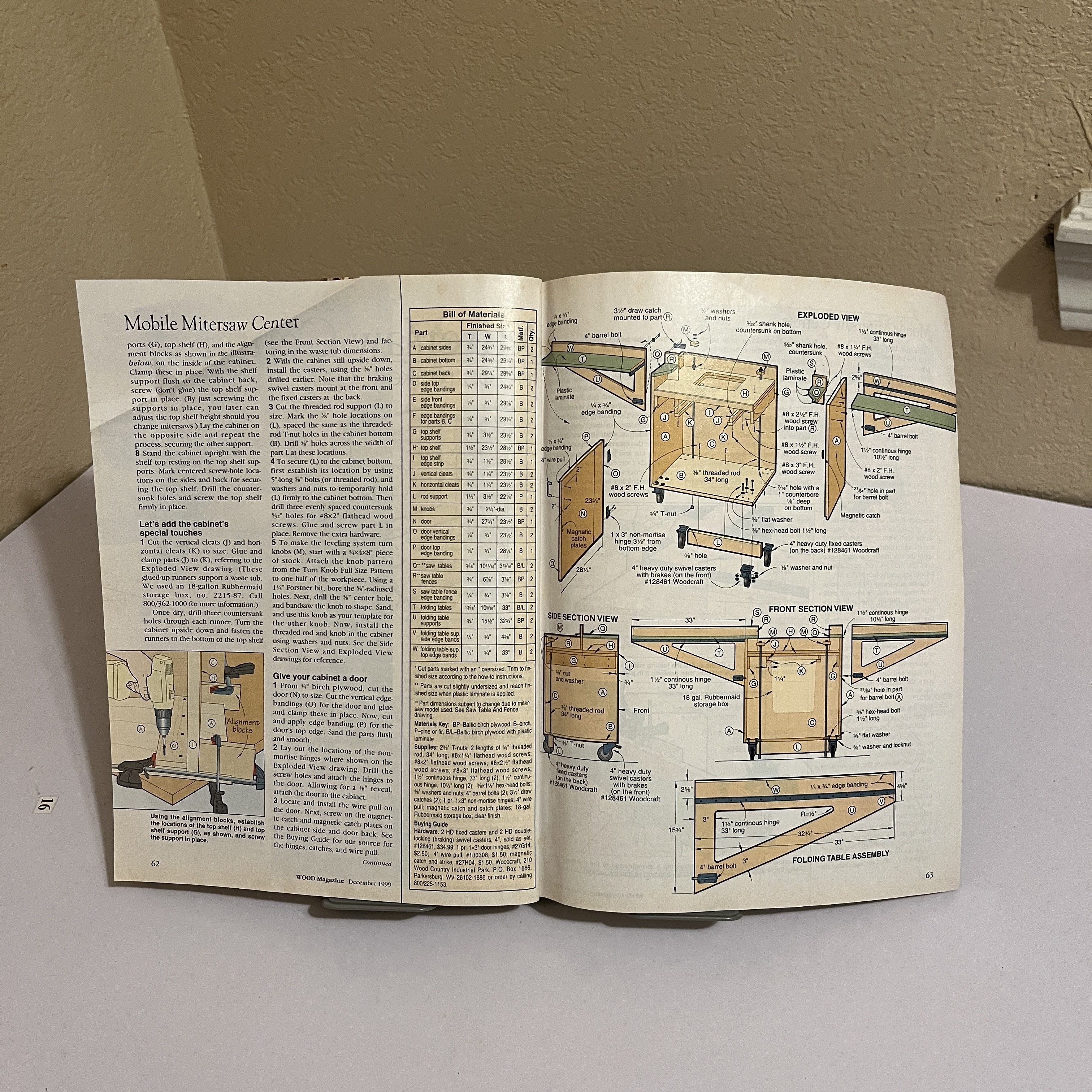 WOOD Magazine Dec 1999 Cordless Drills Test — image 4