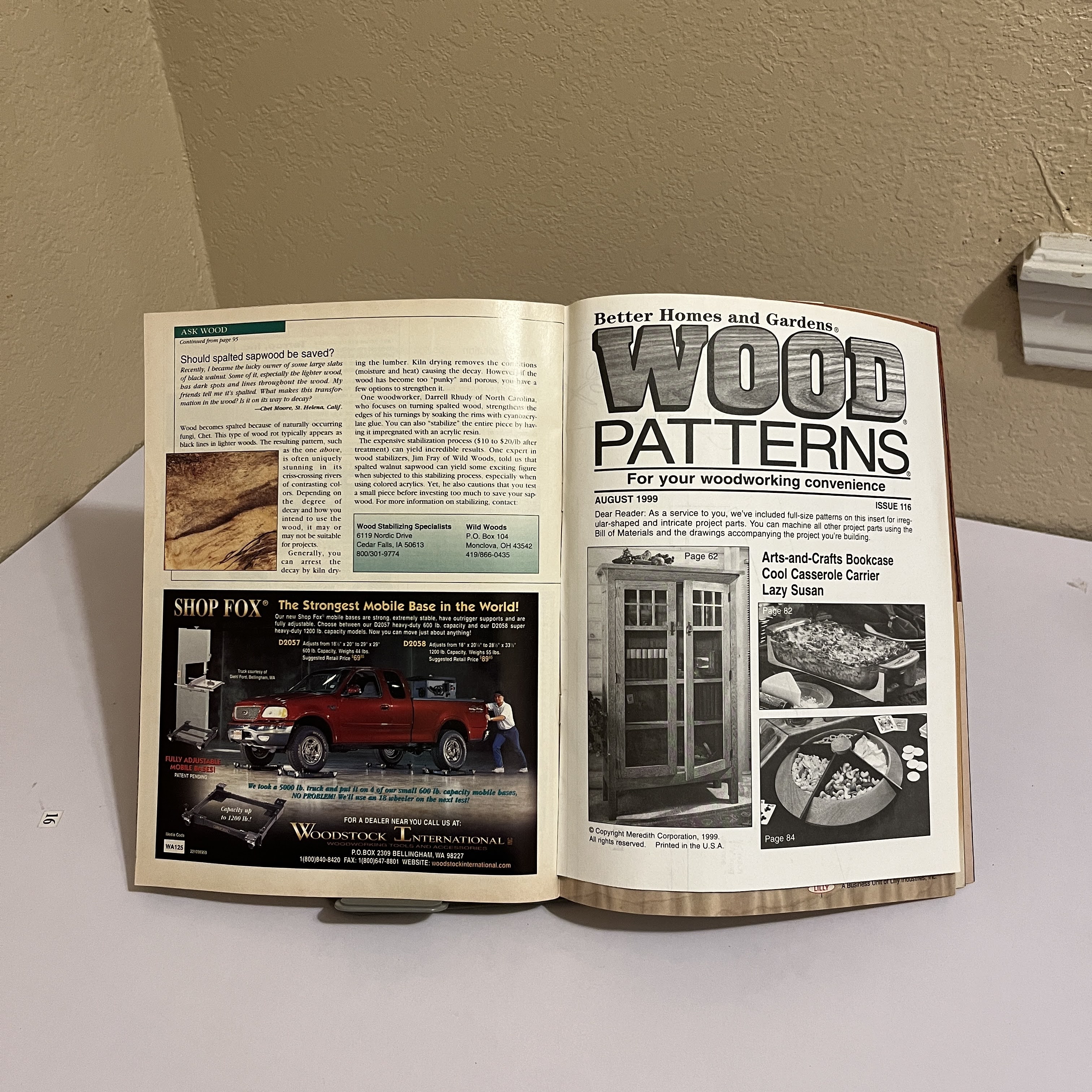 WOOD Magazine Aug 1999 Grand Garden Arbor Plans — image 4