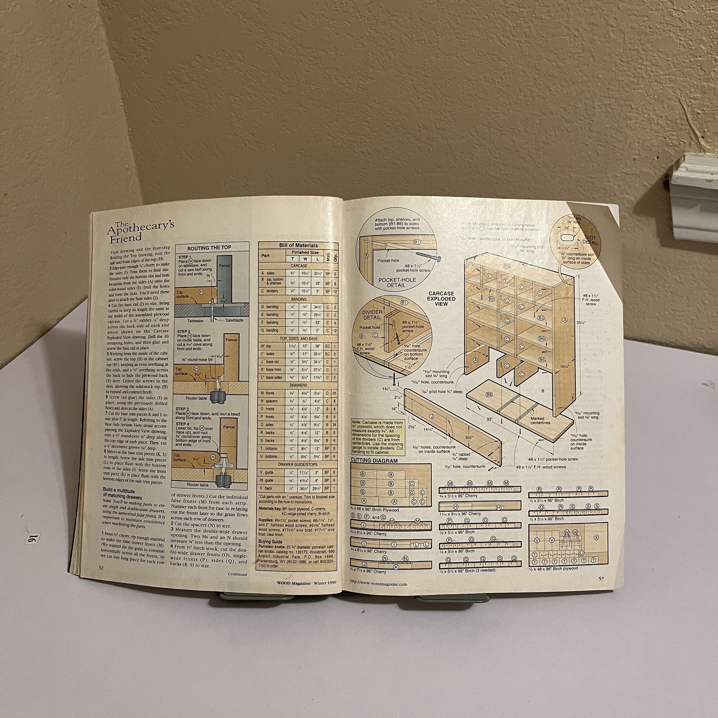WOOD Magazine Winter 1999, Portable Planers Guide — image 3