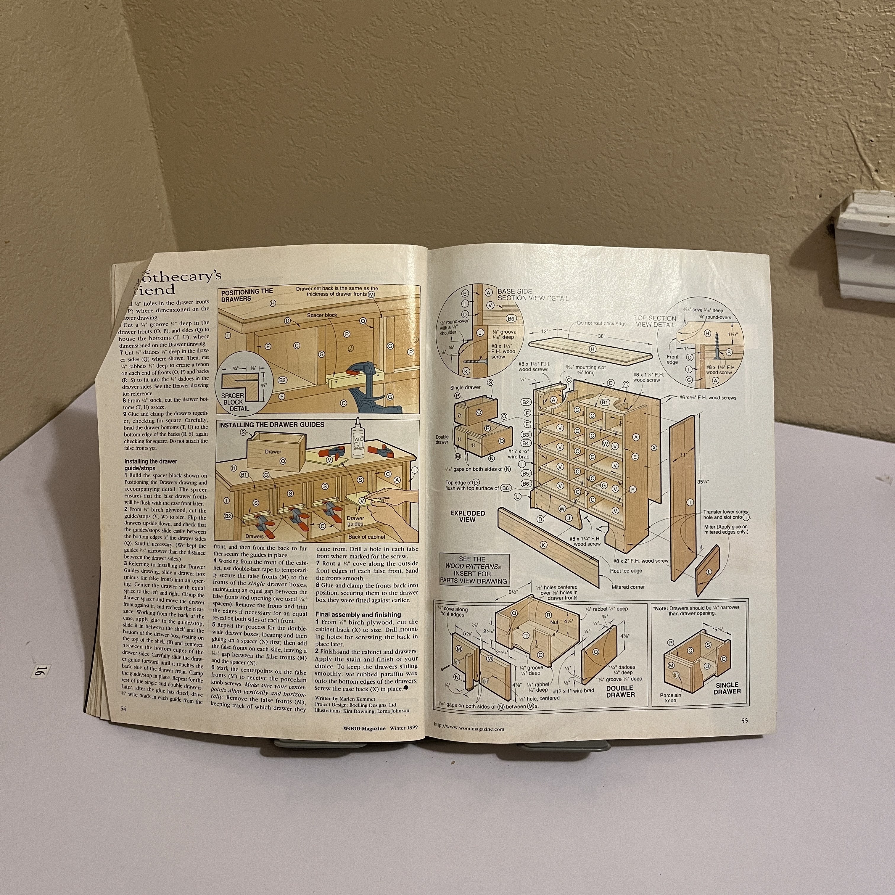 WOOD Magazine Winter 1999, Portable Planers Guide — image 4