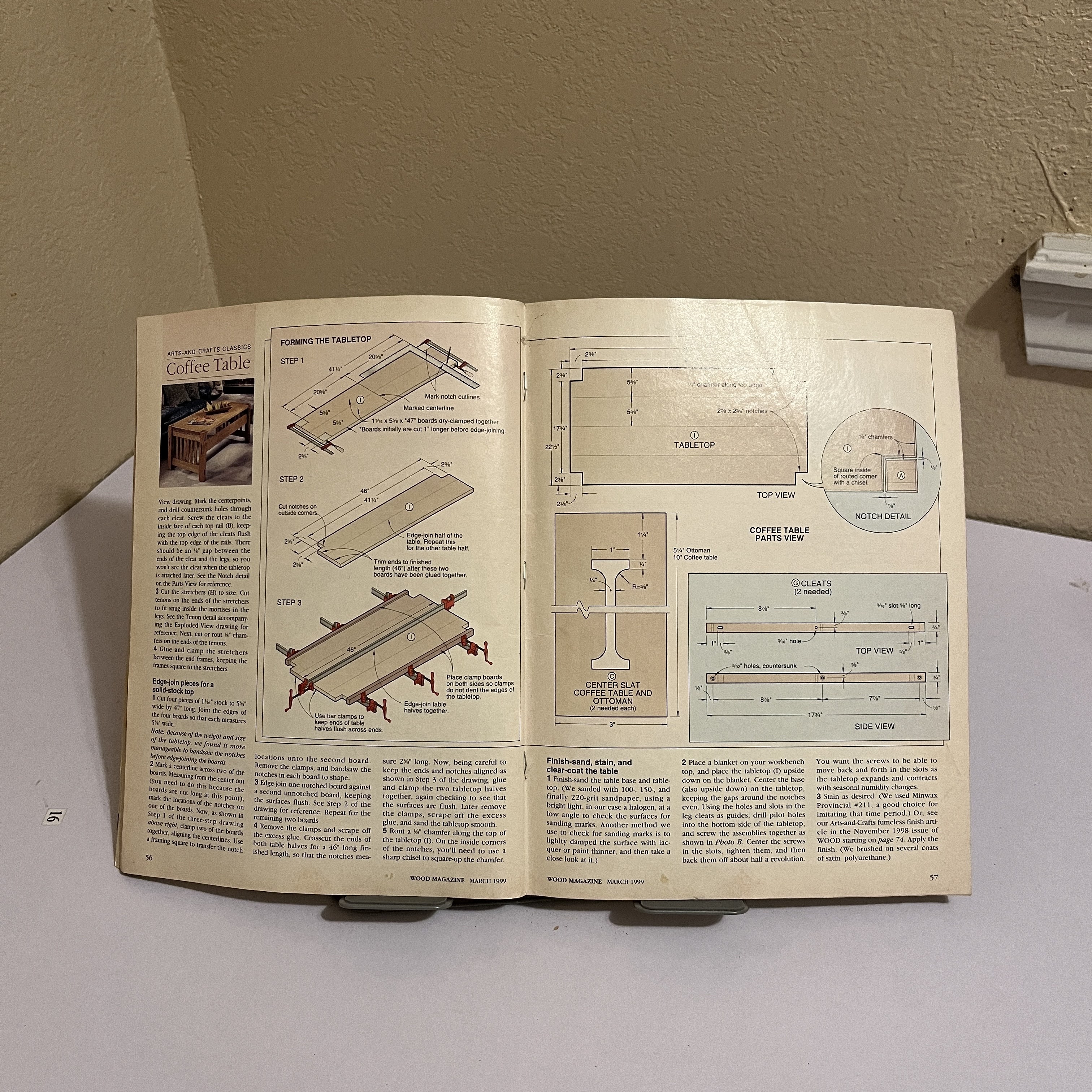 WOOD Magazine March 1999, Trim Routers Cover — image 4