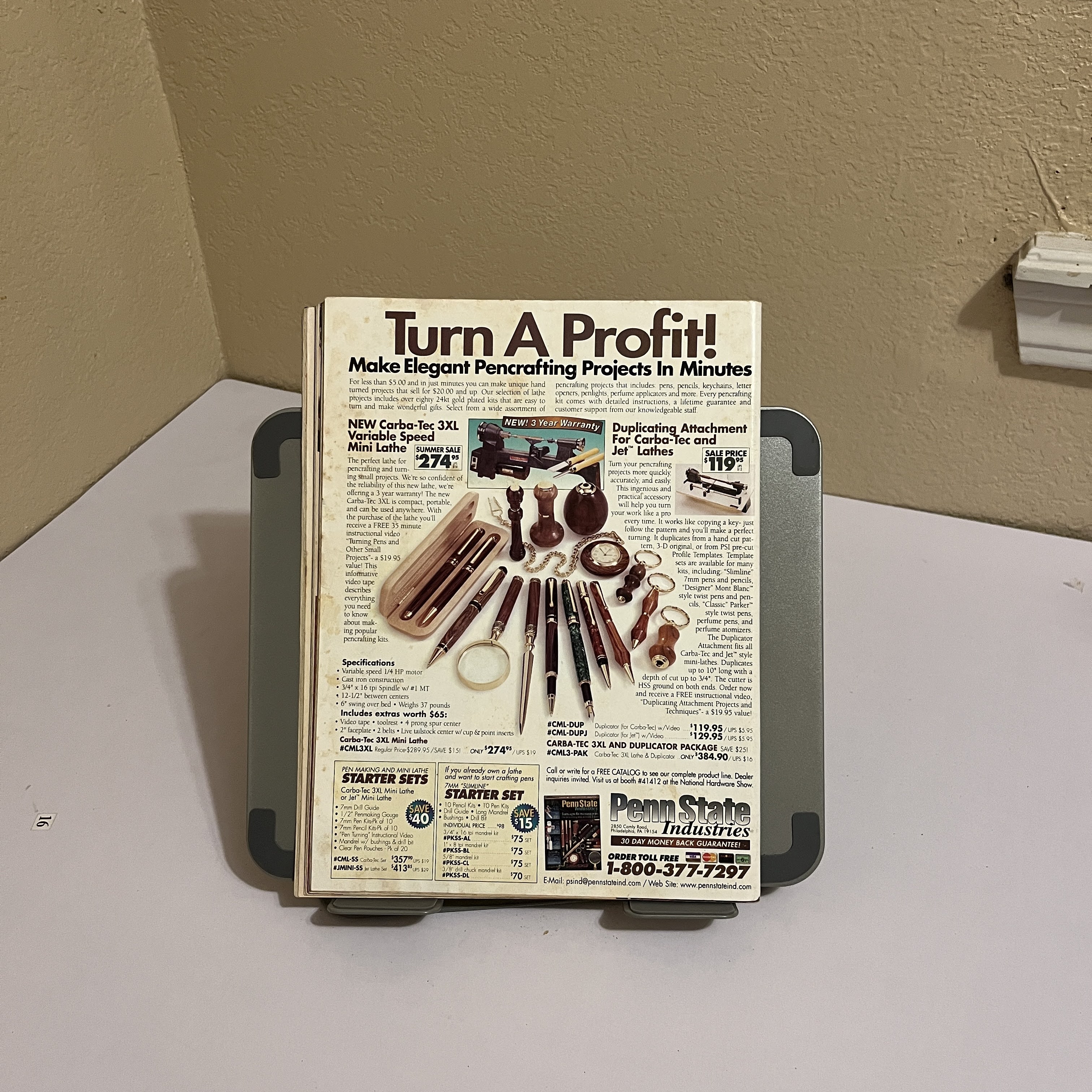 WOOD Magazine Aug 1998, Shaker Chair Maker Thomas Cover — image 5