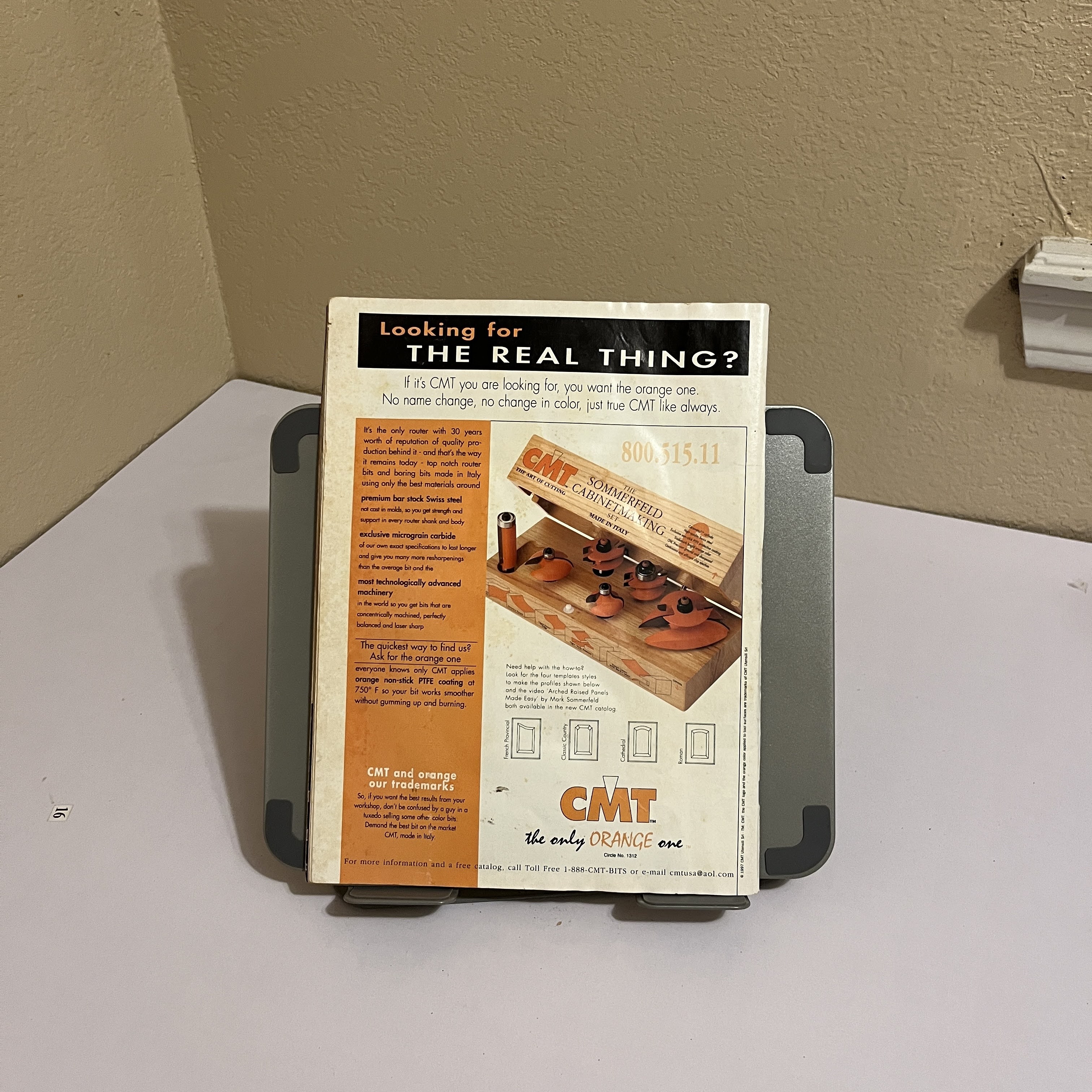 WOOD Magazine, Feb 1998, Workbench Built-ins Cover — image 5