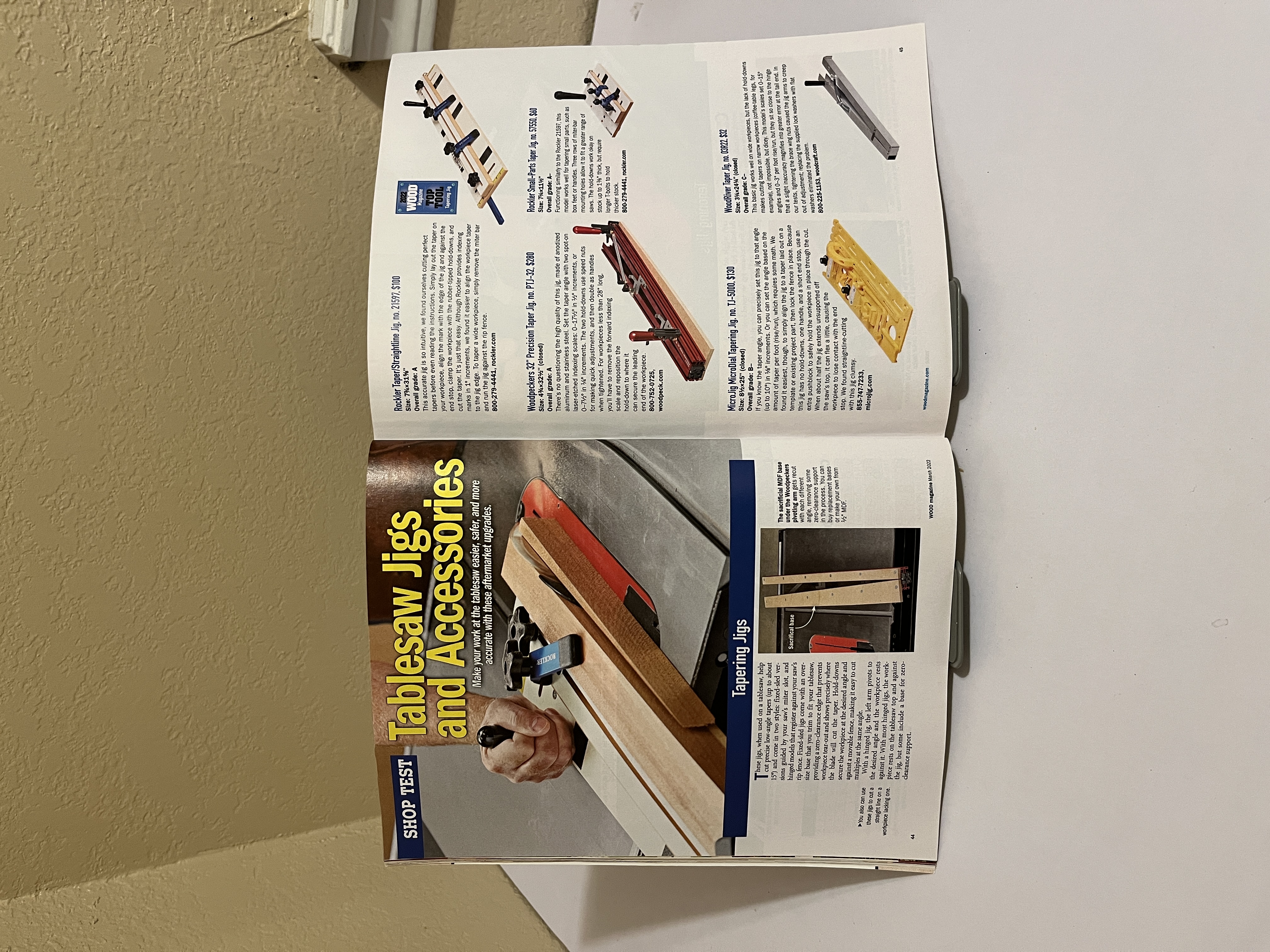 WOOD Magazine, Drawer Joints Plans, March 2022 Issue 280 — image 2