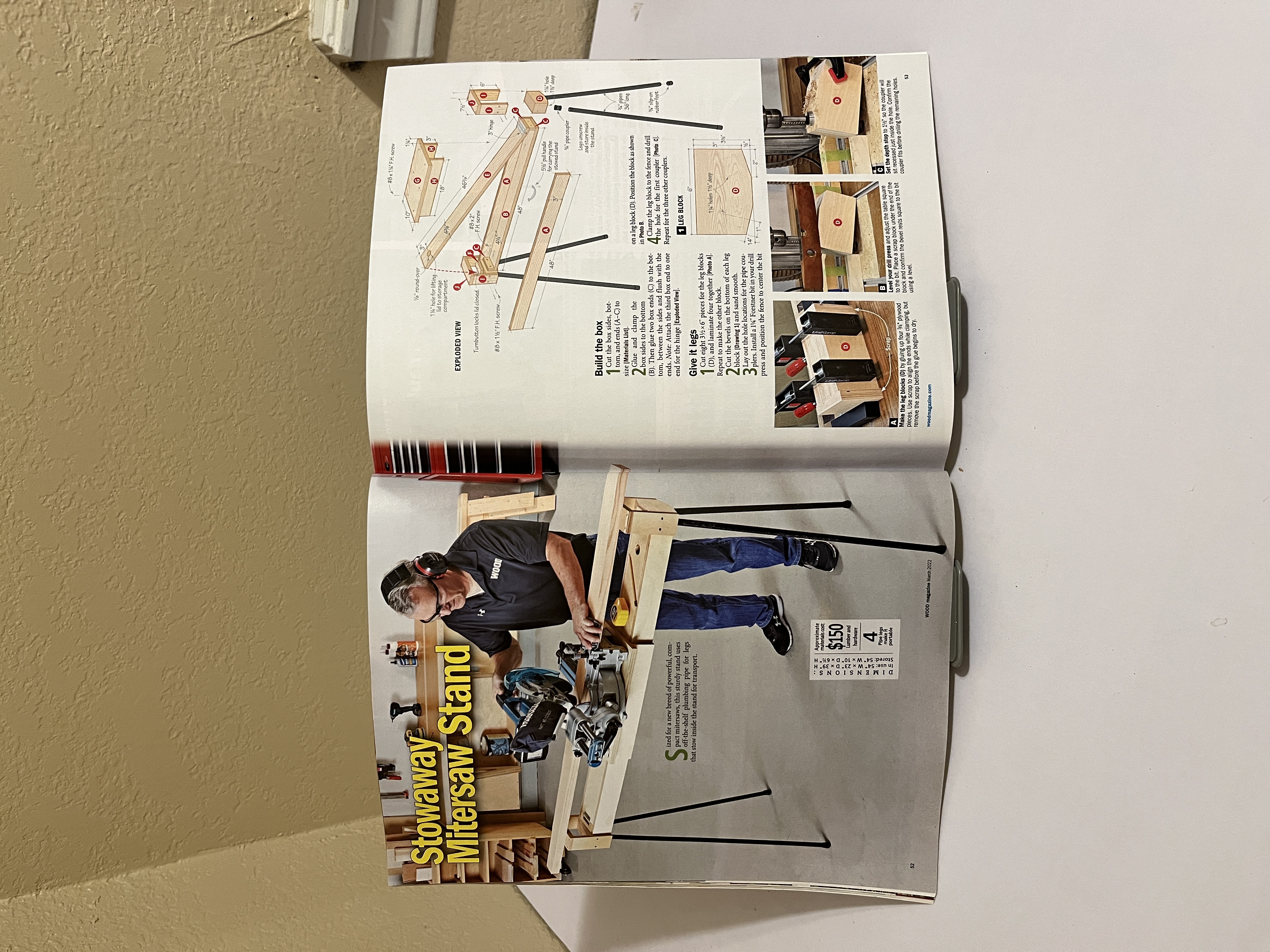 WOOD Magazine, Drawer Joints Plans, March 2022 Issue 280 — image 3
