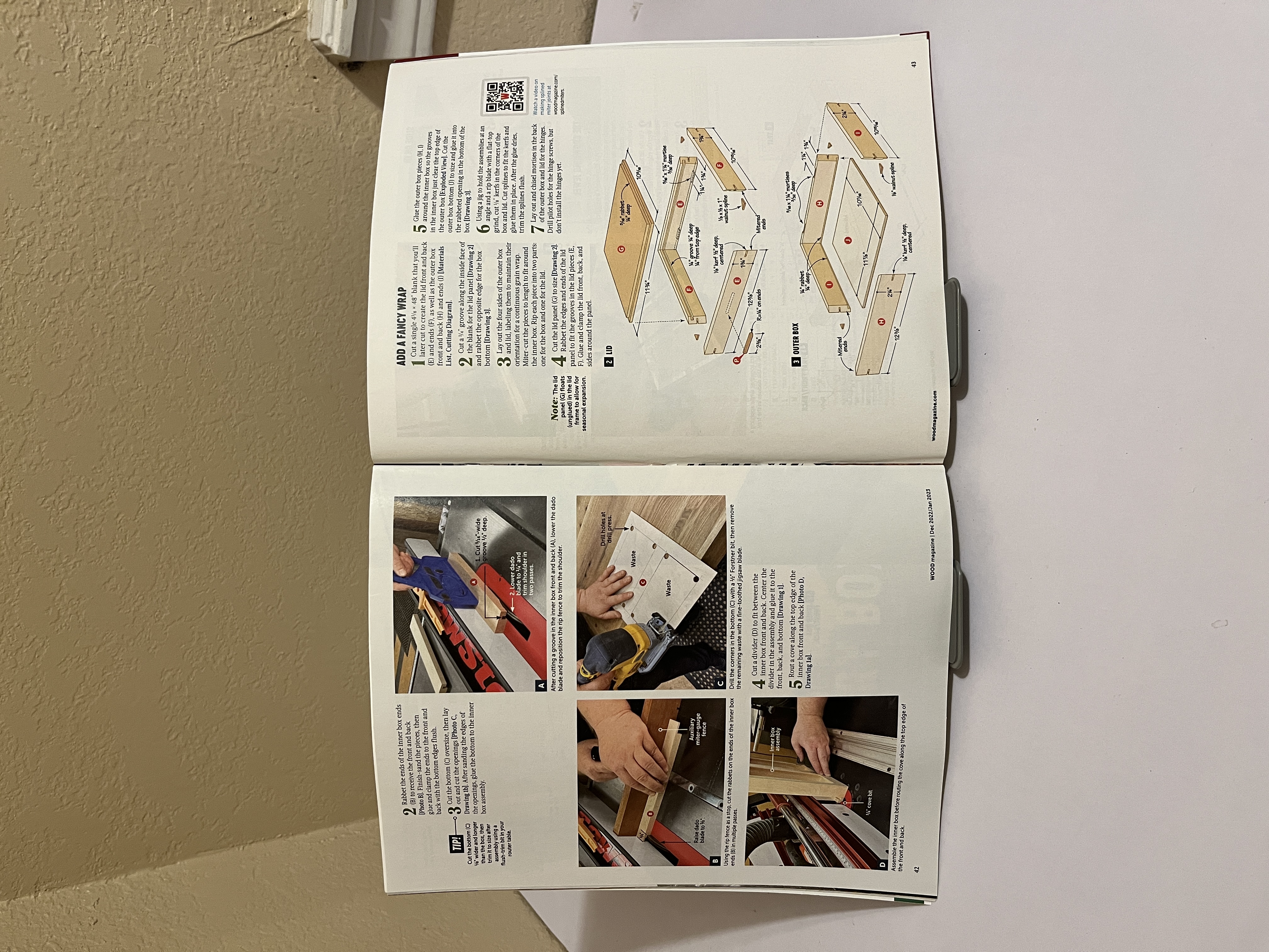 WOOD Magazine Heirloom Jewelry Box Plans Dec 2022 — image 4