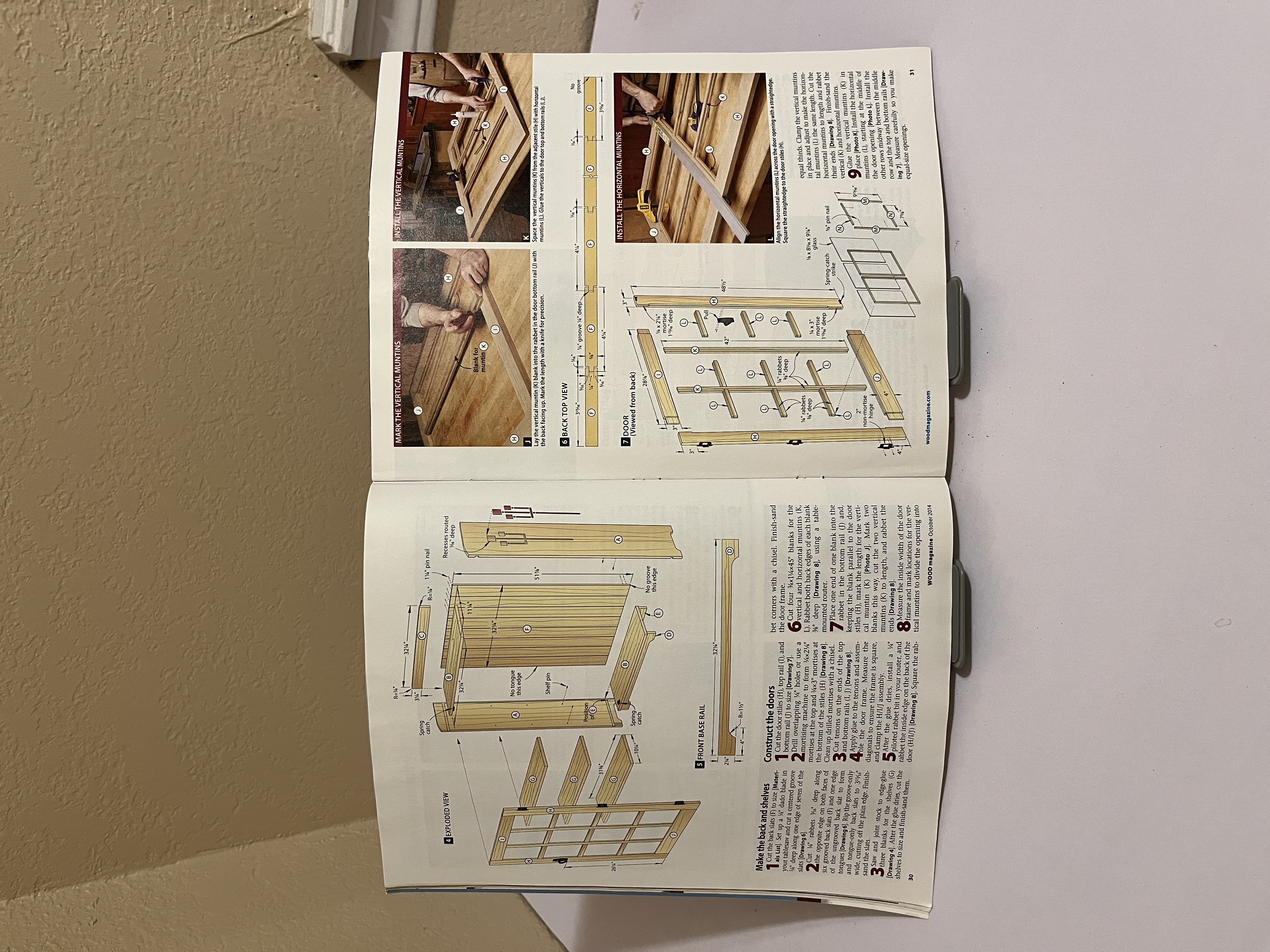 WOOD Magazine, Arts & Crafts Bookcase, Oct 2014 — image 3