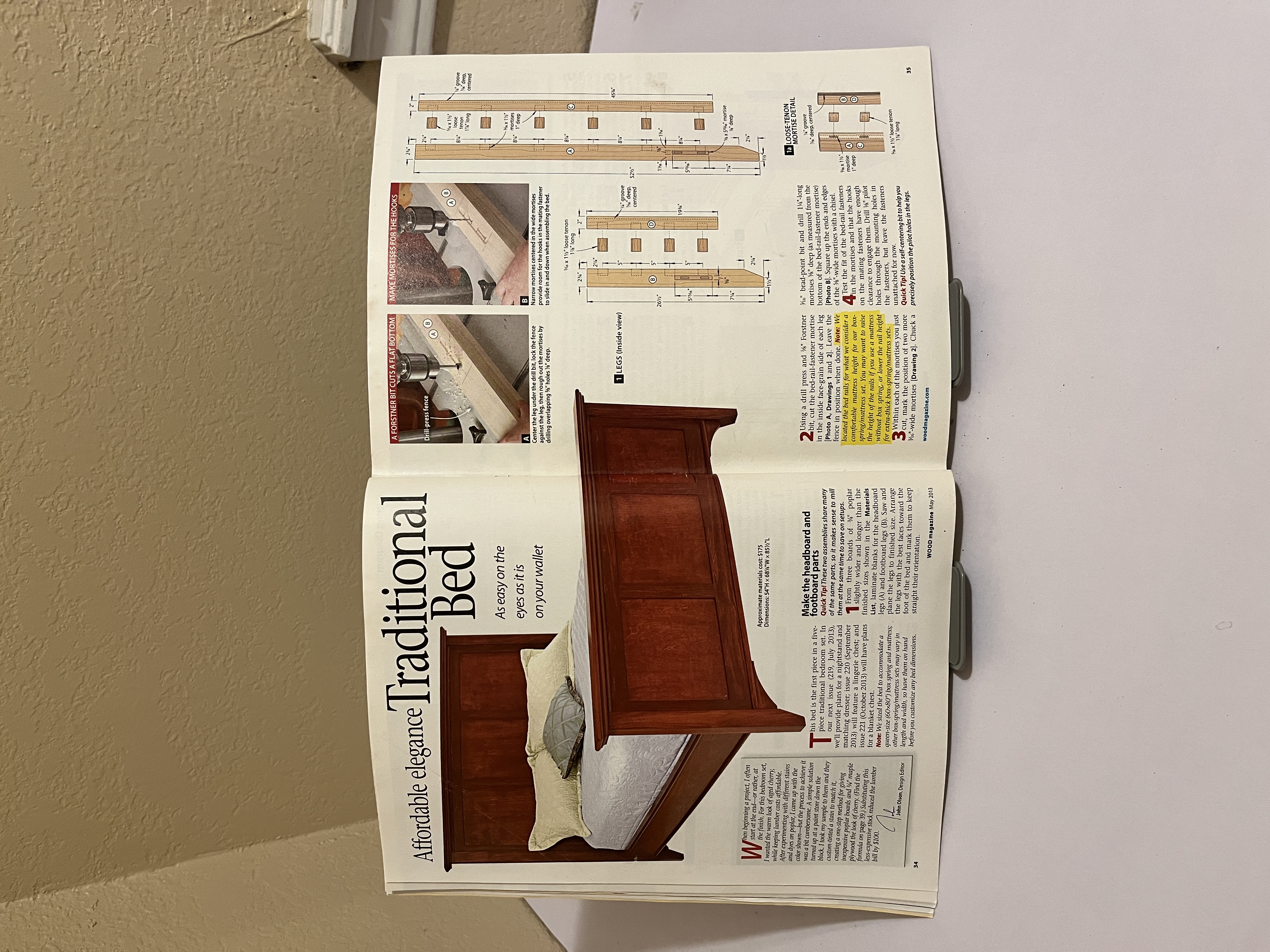 WOOD Magazine May 2013, Raised Planter Project — image 3