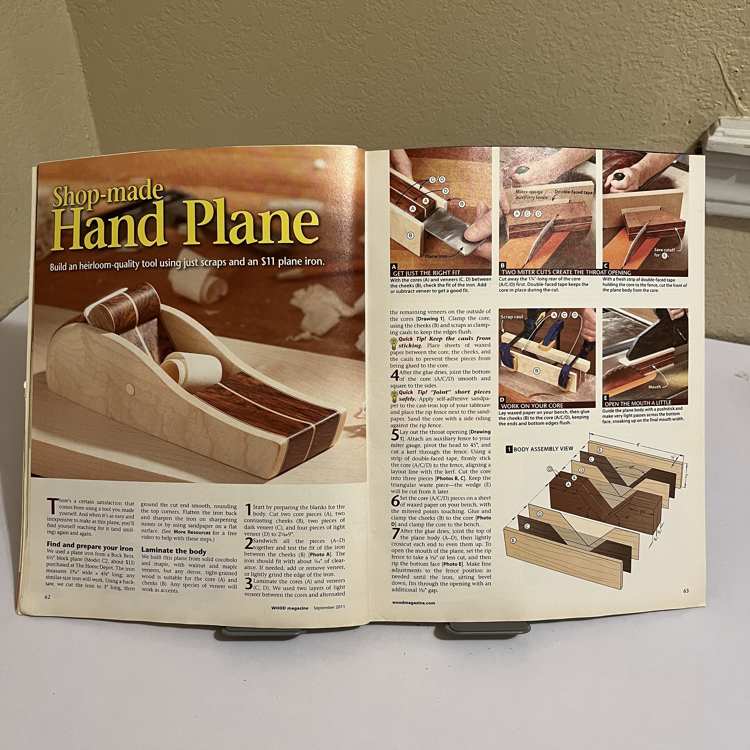 WOOD Magazine Sept 2011 Breeze-to-Build Bookcase — image 2