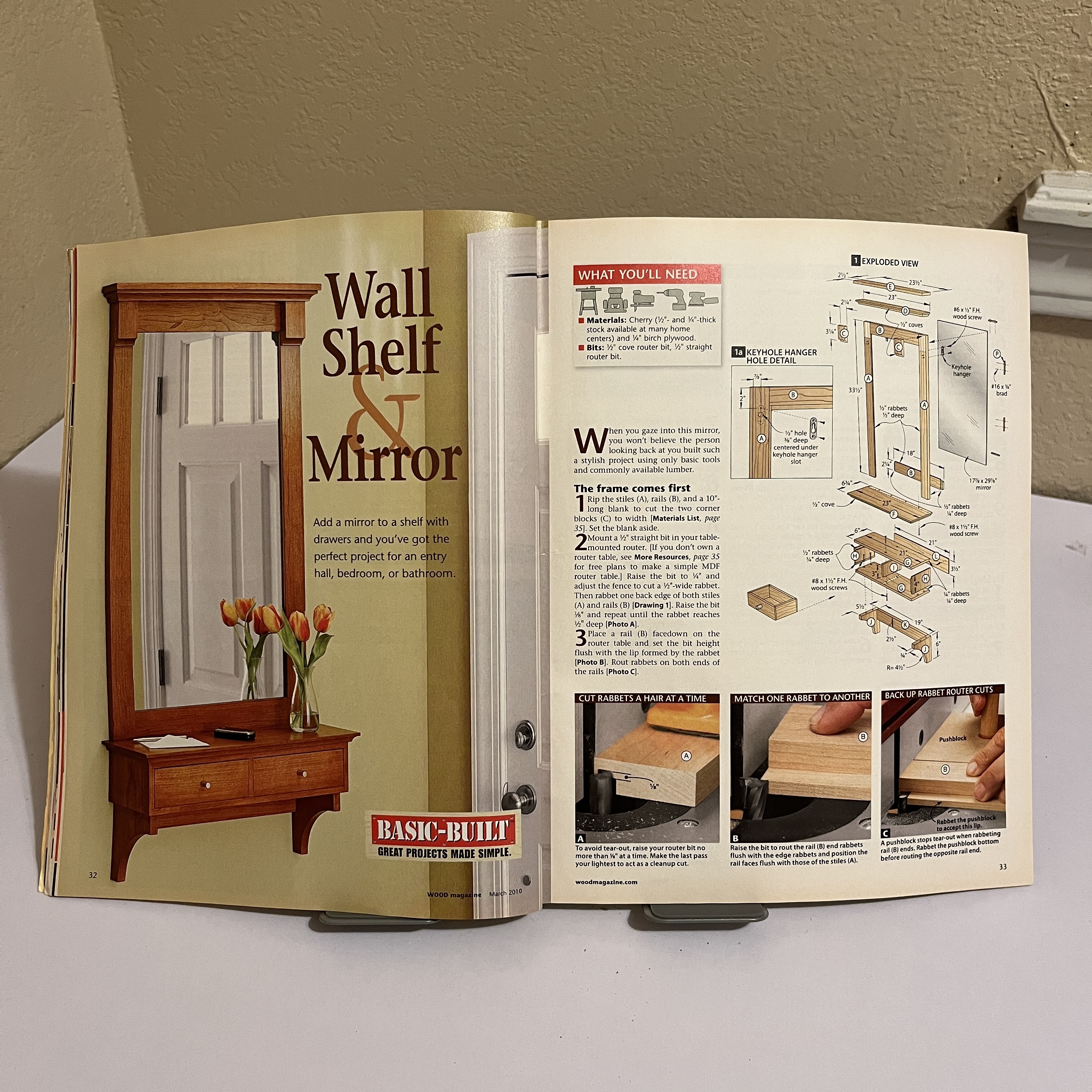 WOOD Magazine Mar 2010 Pine Cabinet Project Plans — image 3