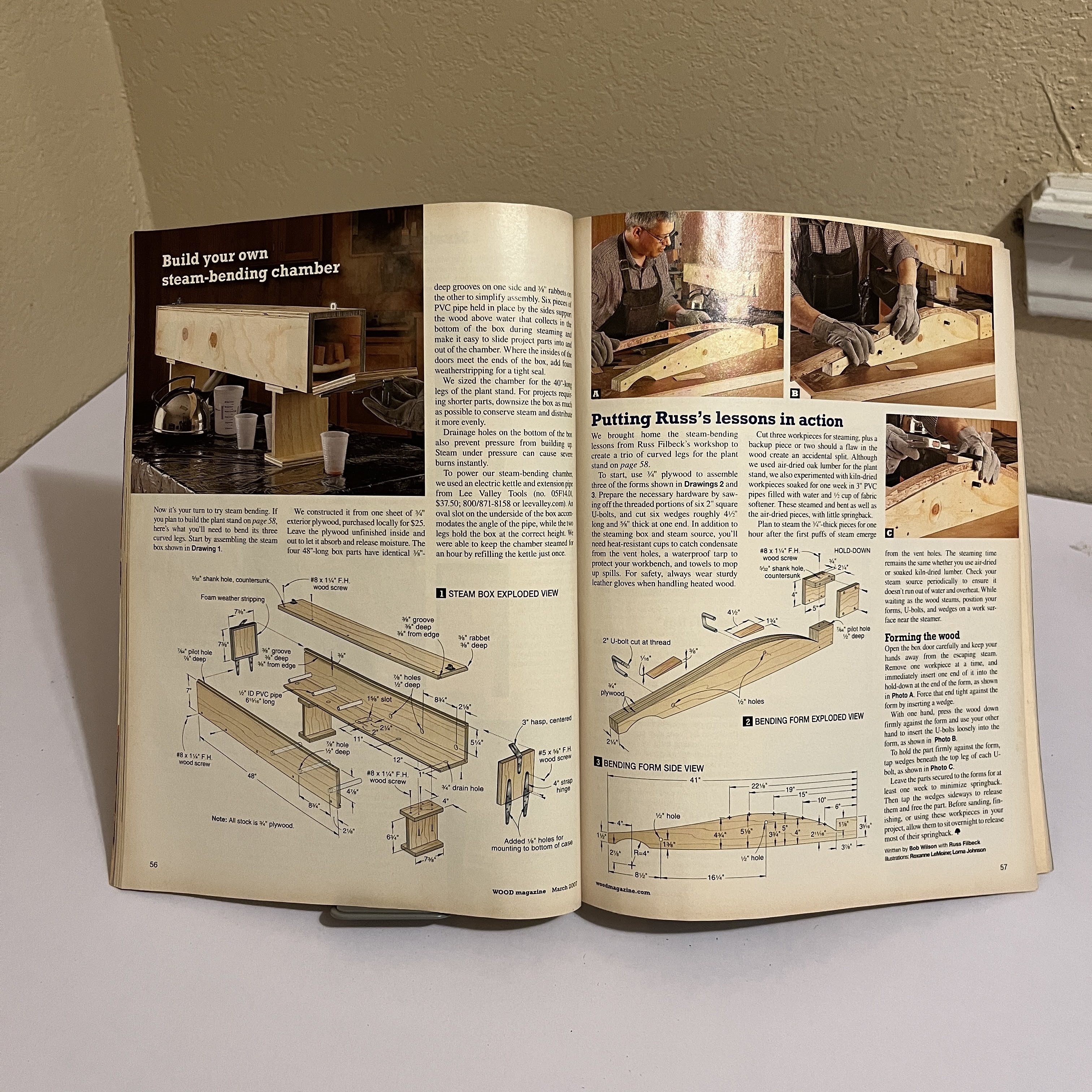 WOOD Magazine, March 2007 - Blanket Chest Plans — image 2