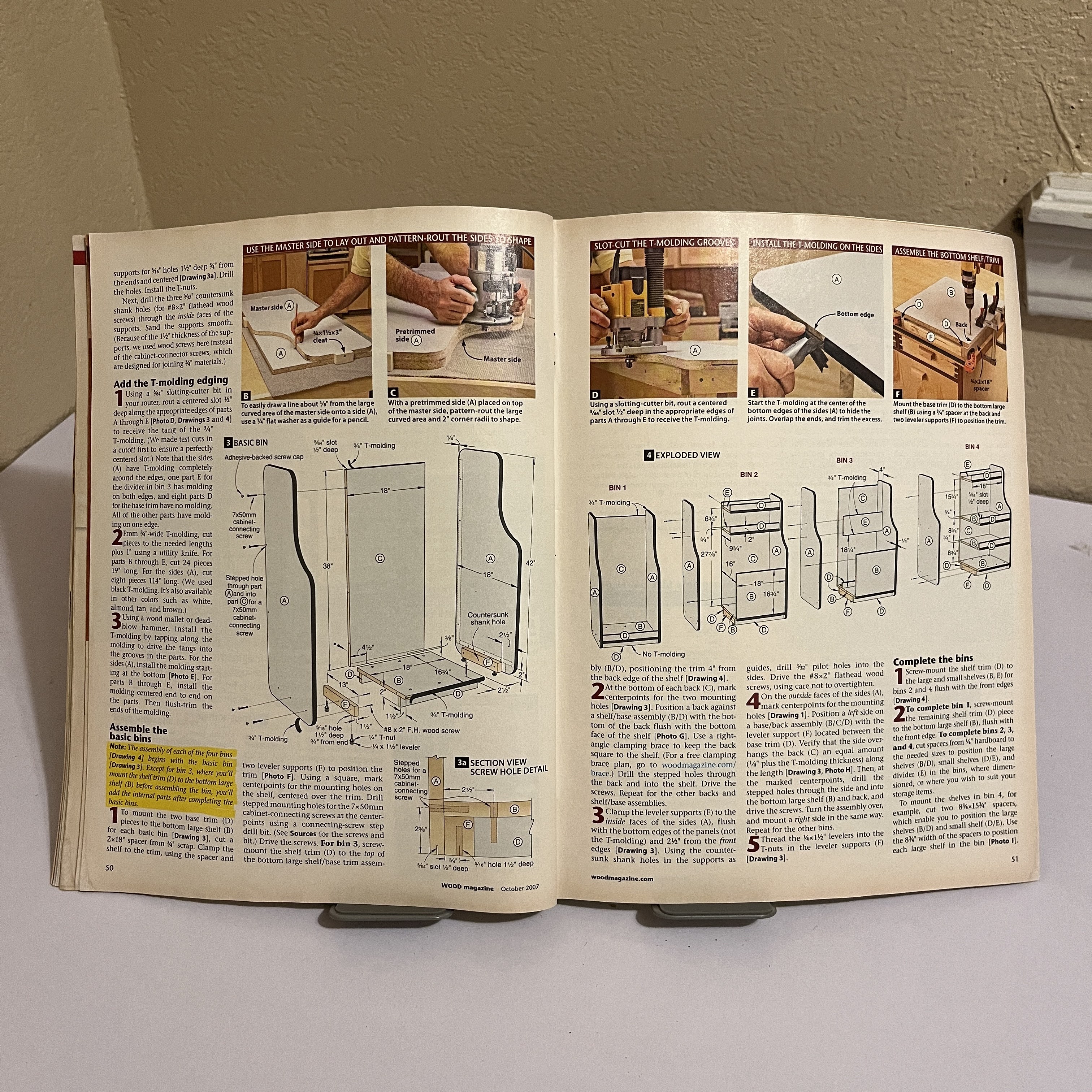 WOOD Magazine Oct 2007 - Perfect Miters & Best Tools — image 2