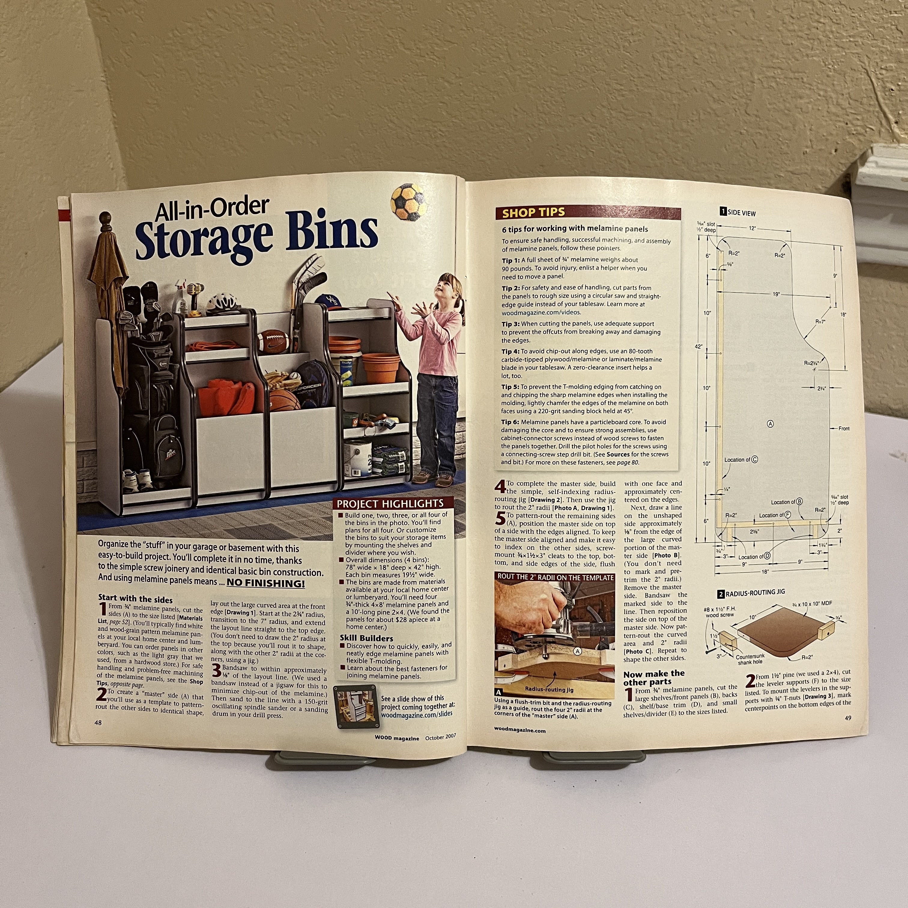 WOOD Magazine Oct 2007 - Perfect Miters & Best Tools — image 4