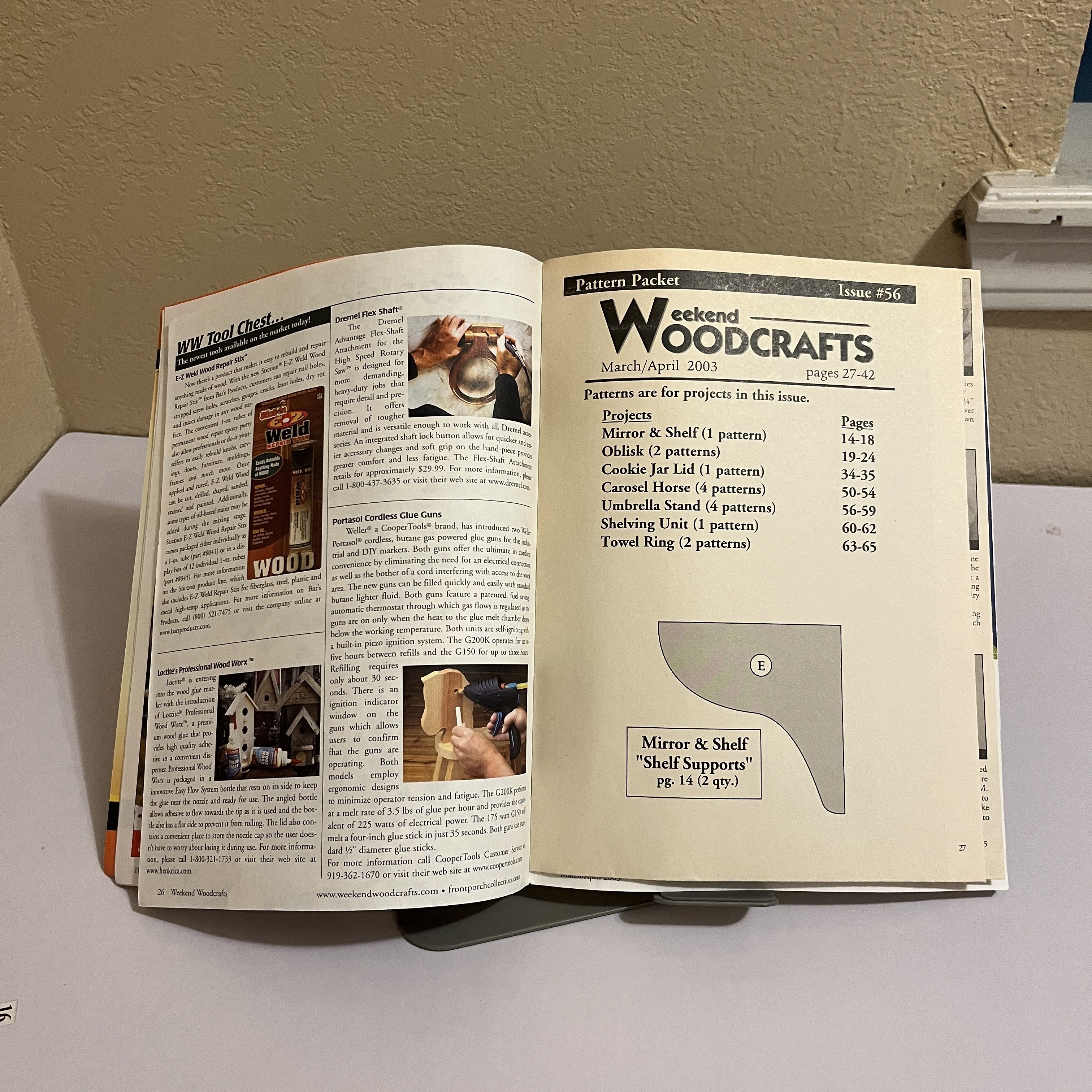 Weekend Woodcrafts Magazine, Infinity Light, April 2003 — image 3