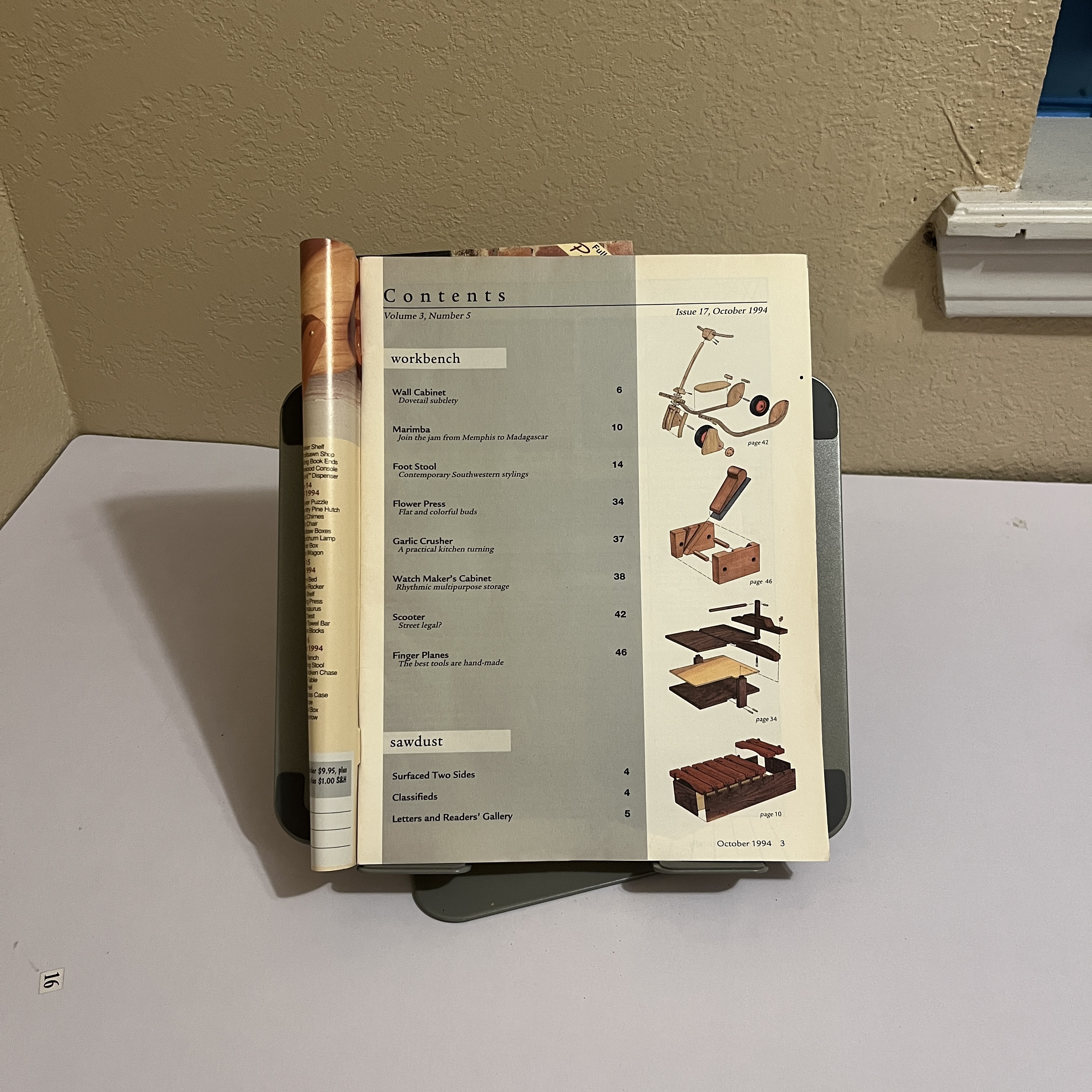 Weekend Woodcrafts Magazine, Woodworking Plans, Oct 1994 — image 2