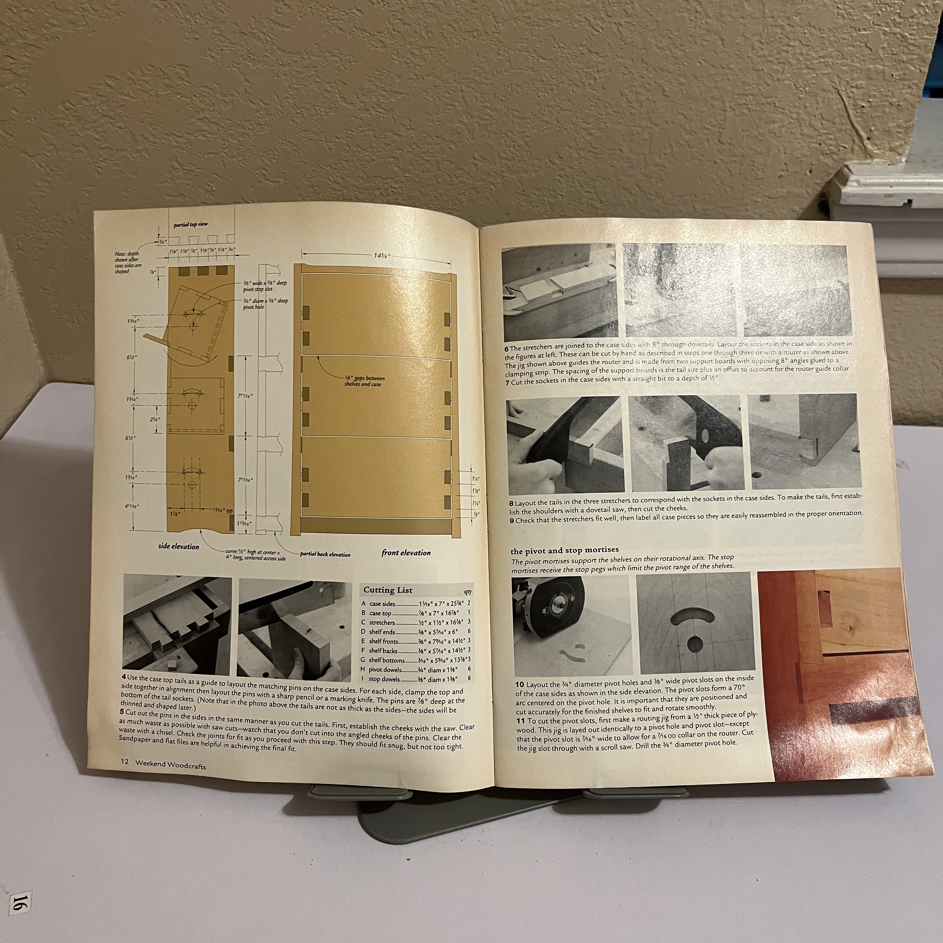 Weekend Woodcrafts Magazine June 1995 Rocking Chair — image 3