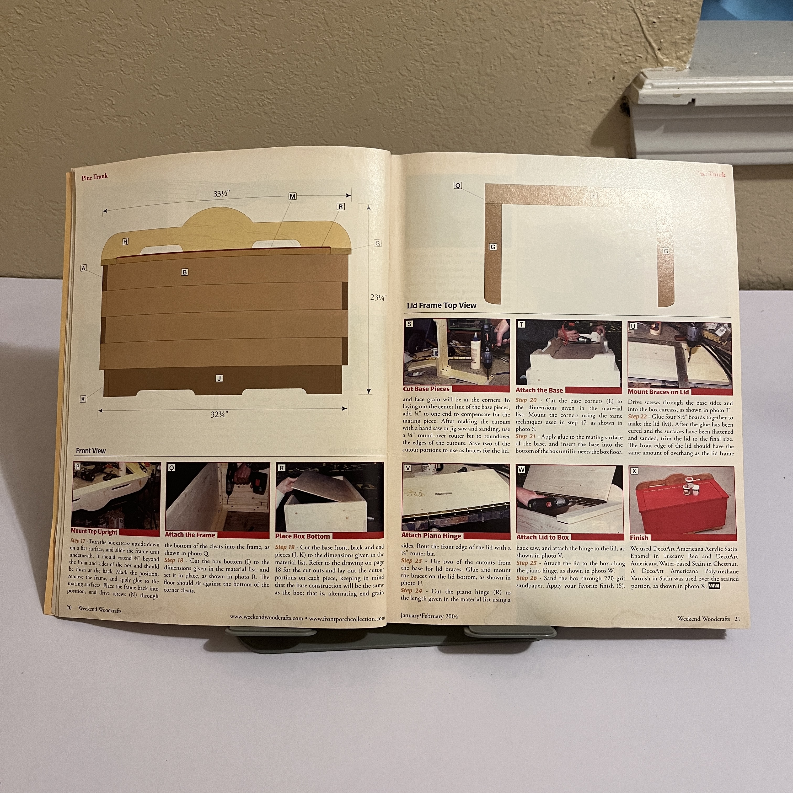 Weekend Woodcrafts Mag, Feb 2004, Woodworking Projects — image 3