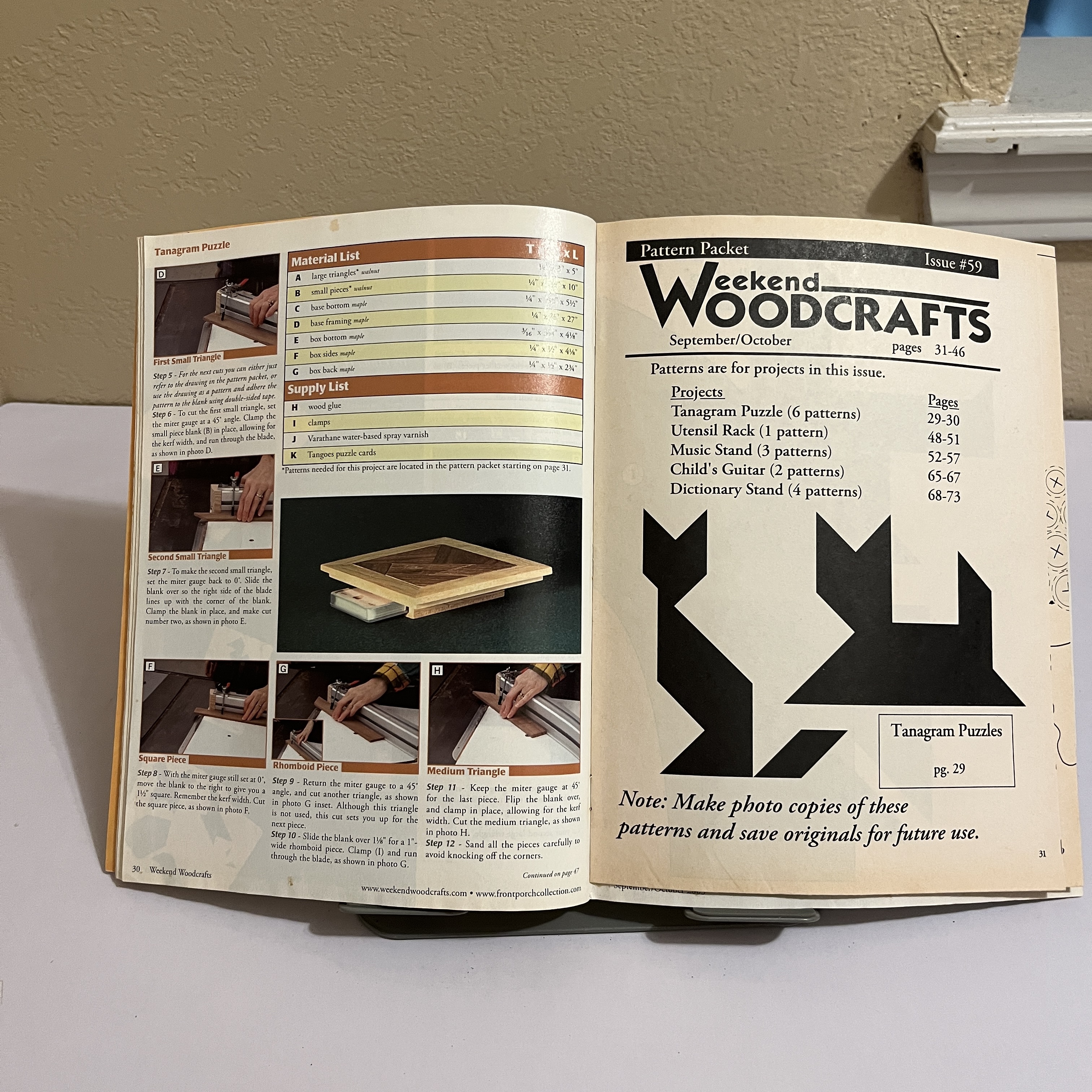 Weekend Woodcrafts Magazine Kitchen Island Issue Oct 2003 — image 4