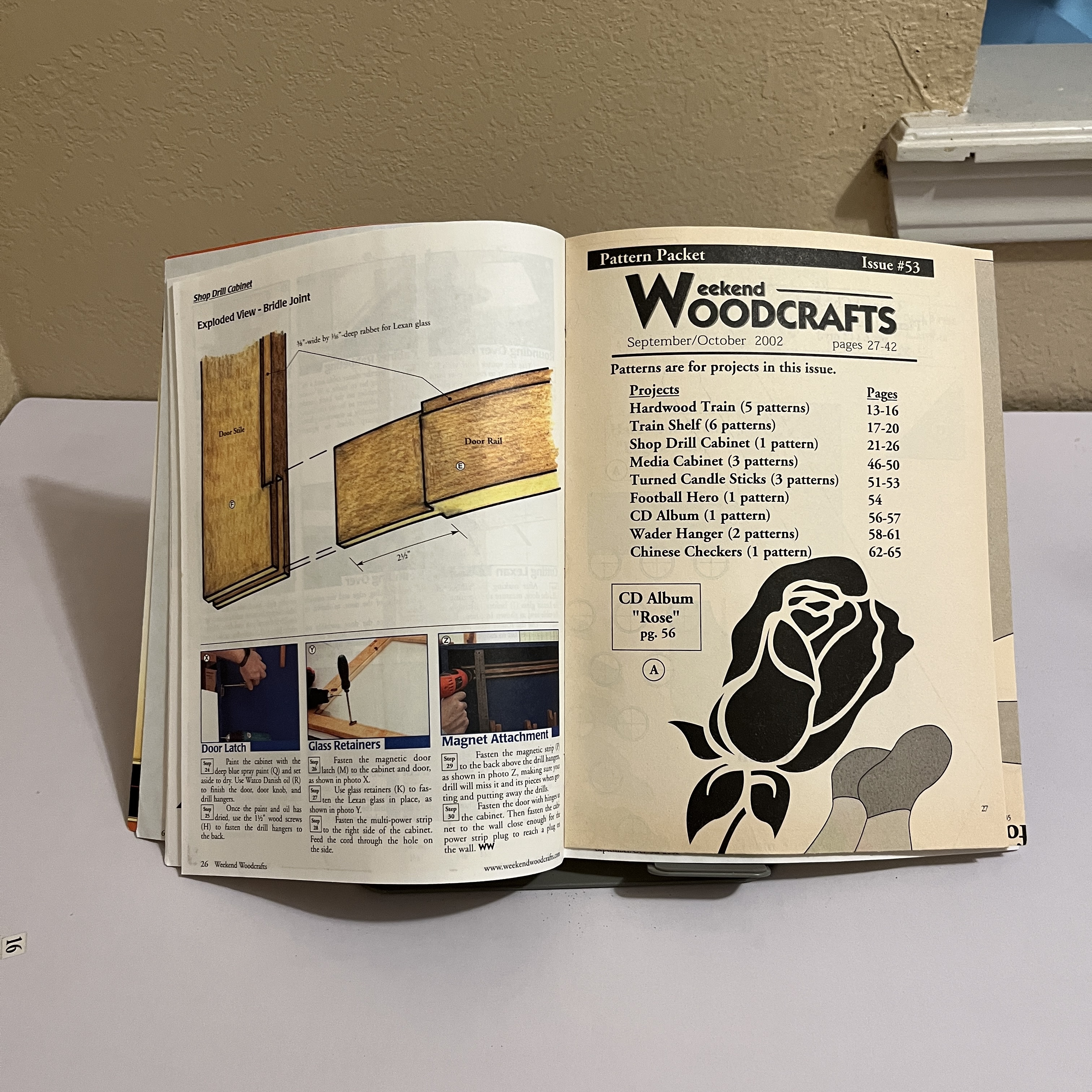 Weekend Woodcrafts Oct 2002, Toy Train Project — image 4