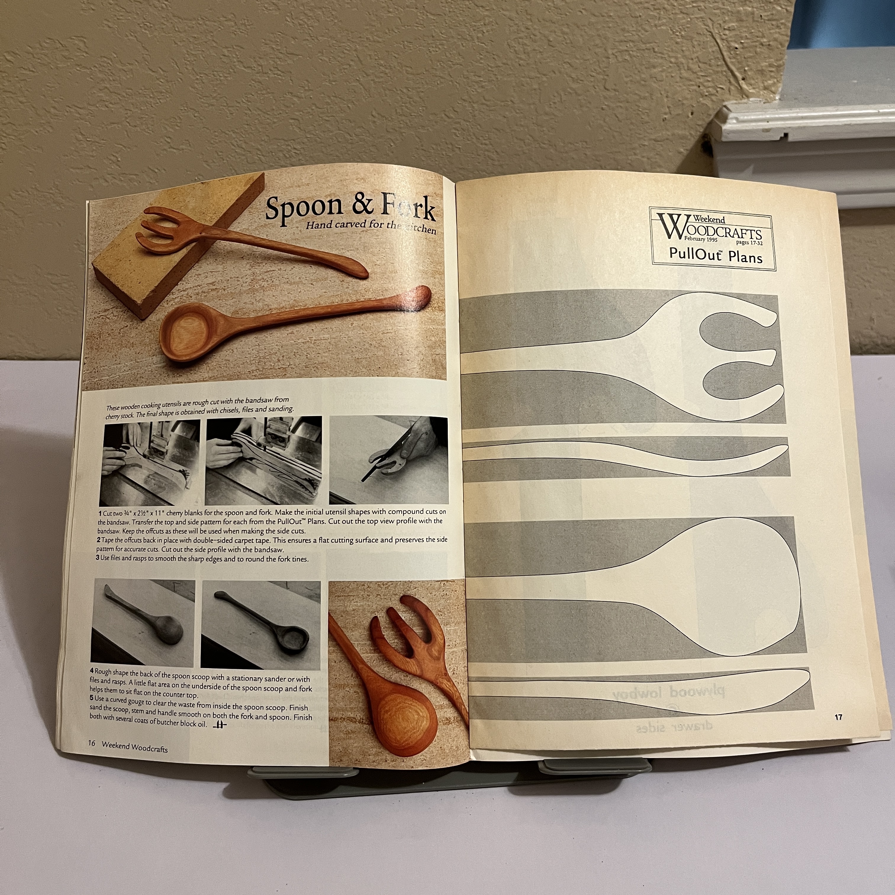 Weekend Woodcrafts Magazine, April 1995 Woodworking — image 4