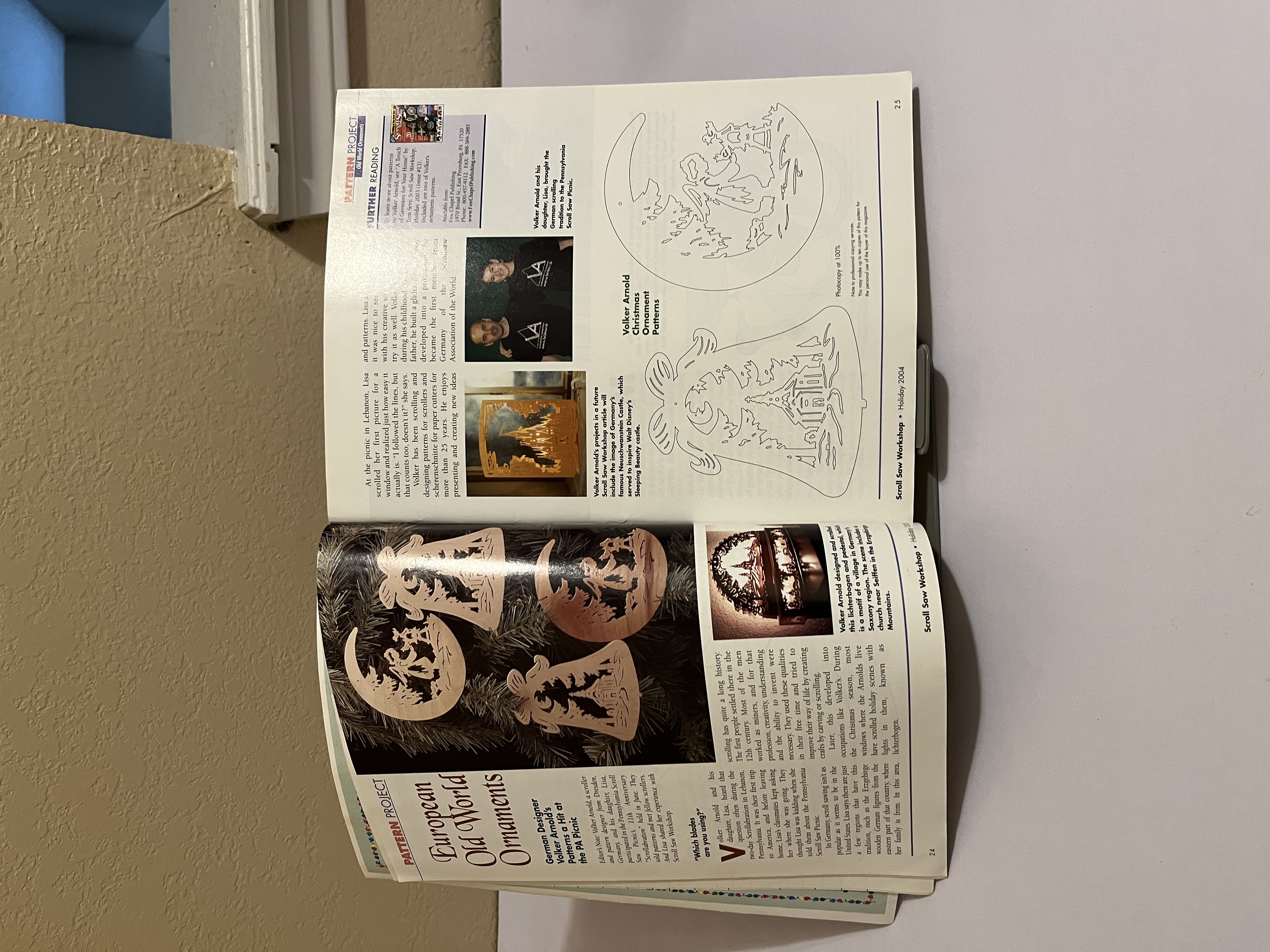 Scroll Saw Work Shop Magazine, Holiday Woodworking 2004 — image 3