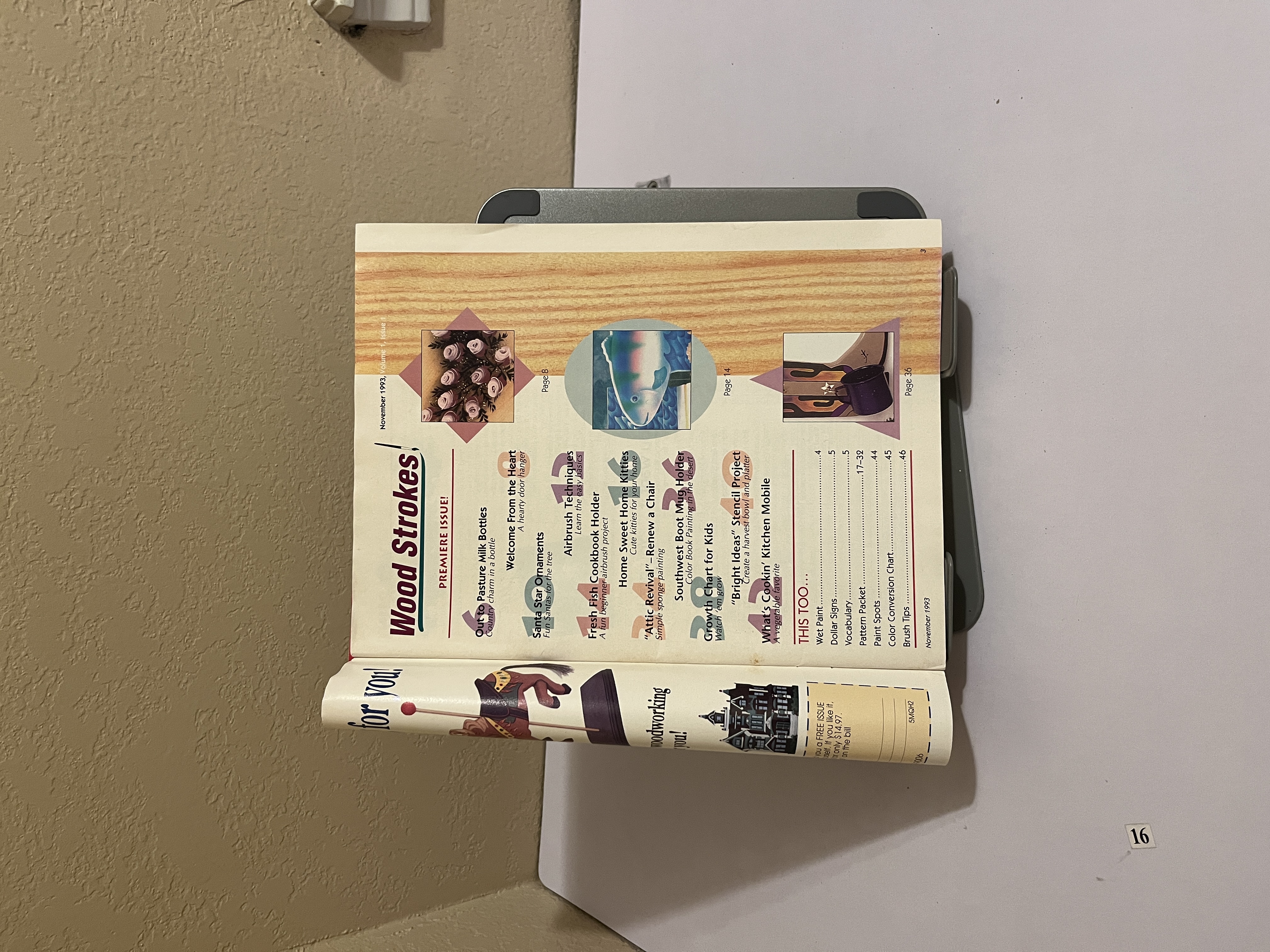 Wood Strokes Premiere Issue Wood Painting Nov 1993 — image 2