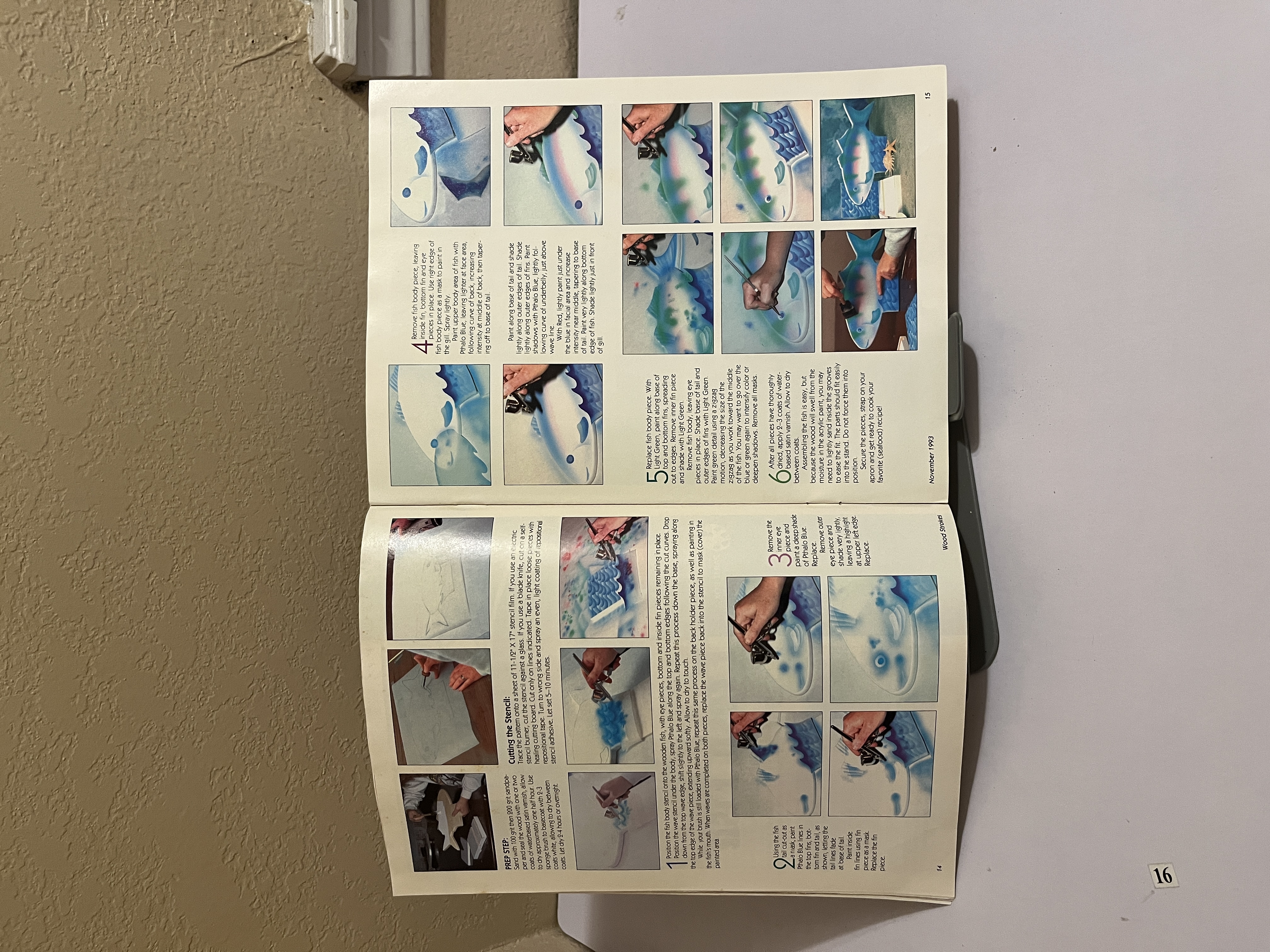 Wood Strokes Premiere Issue Wood Painting Nov 1993 — image 3