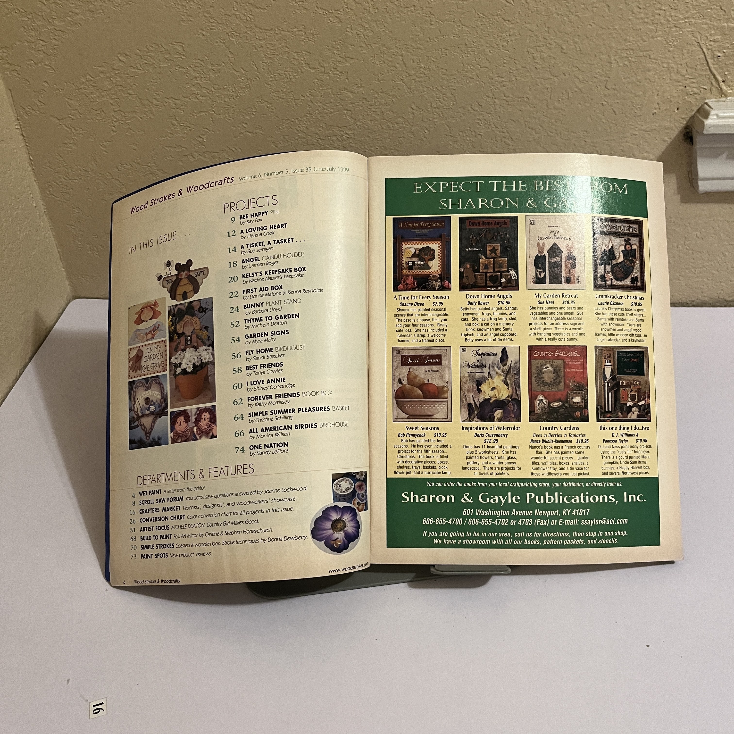 Wood Strokes Magazine July 1999 Decorative Painting — image 2