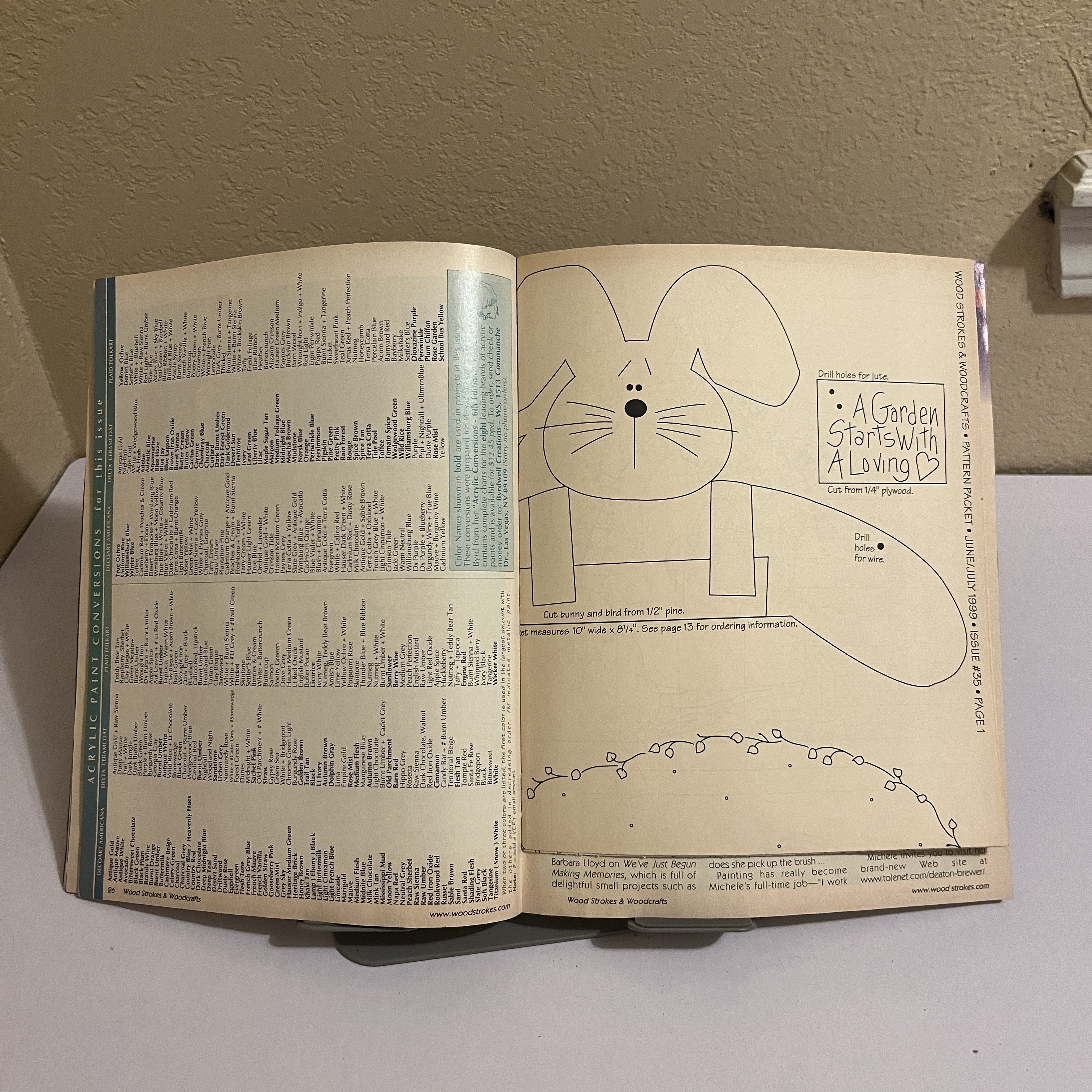 Wood Strokes Magazine July 1999 Decorative Painting — image 4