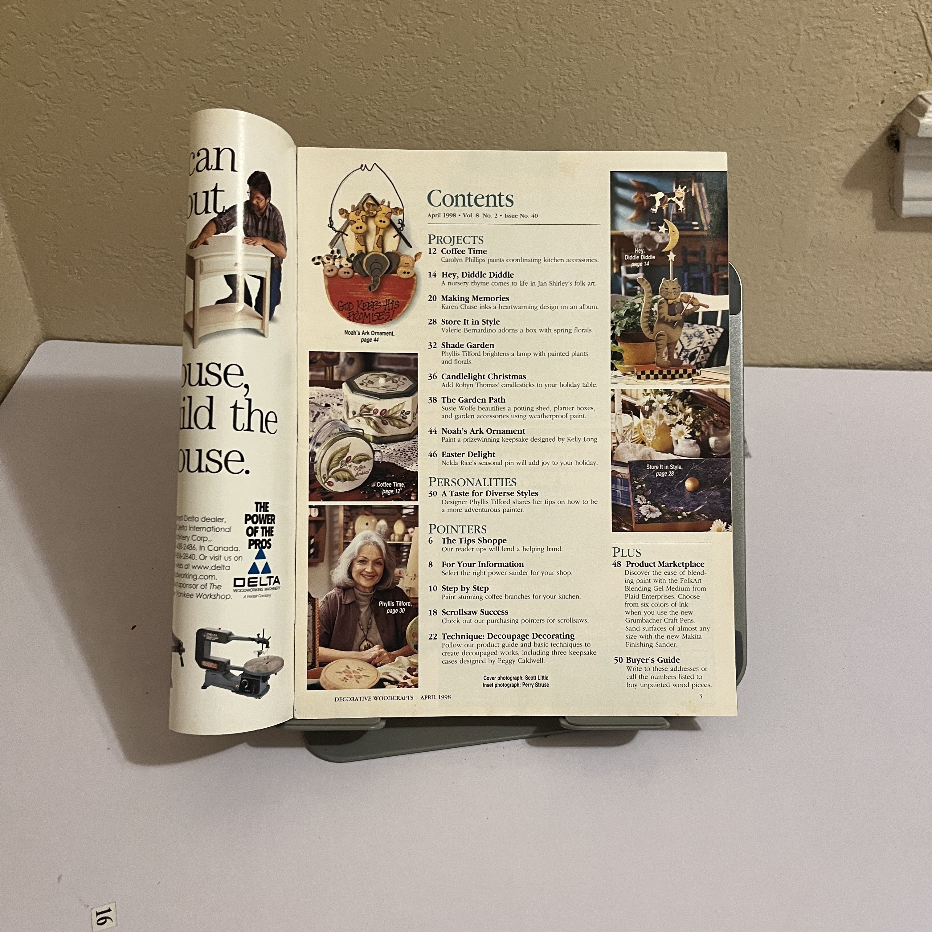 Decorative Woodcrafts Magazine, Family Keepsakes, Apr 1998 — image 2