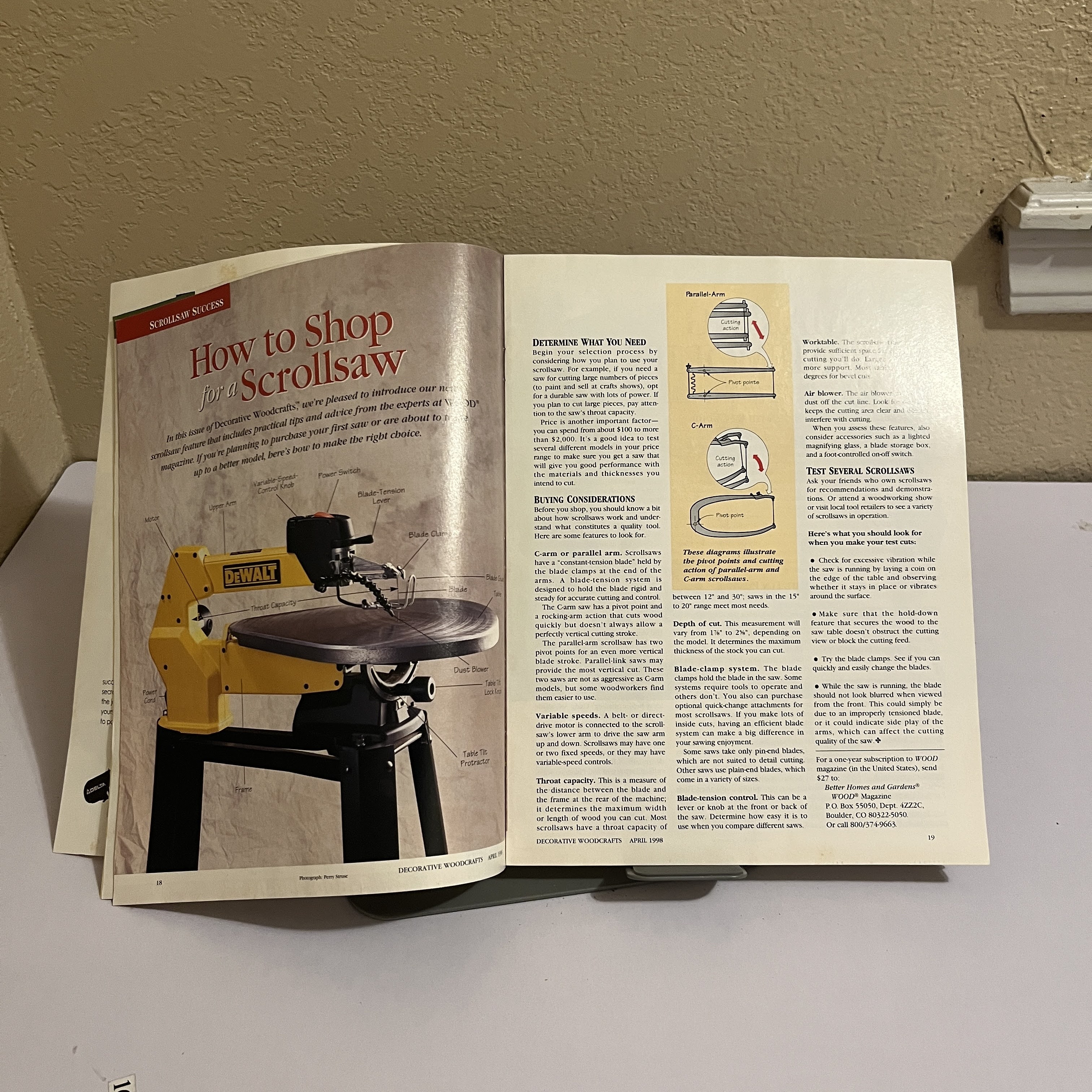 Decorative Woodcrafts Magazine, Family Keepsakes, Apr 1998 — image 3