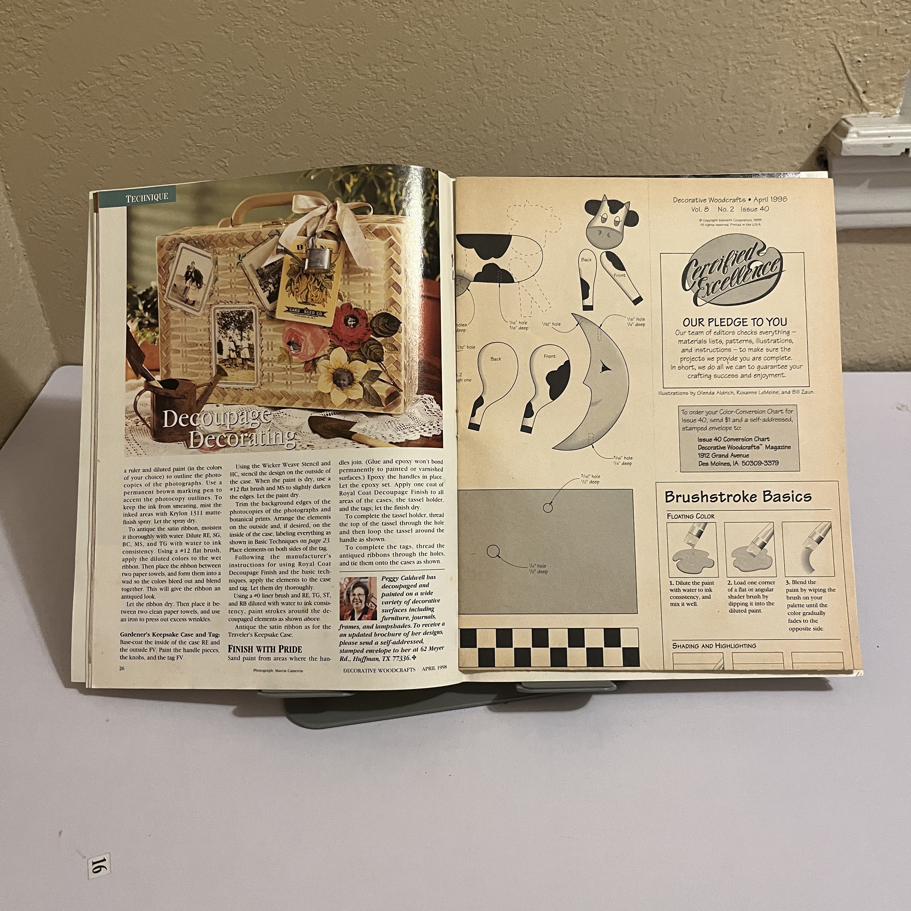 Decorative Woodcrafts Magazine, Family Keepsakes, Apr 1998 — image 4