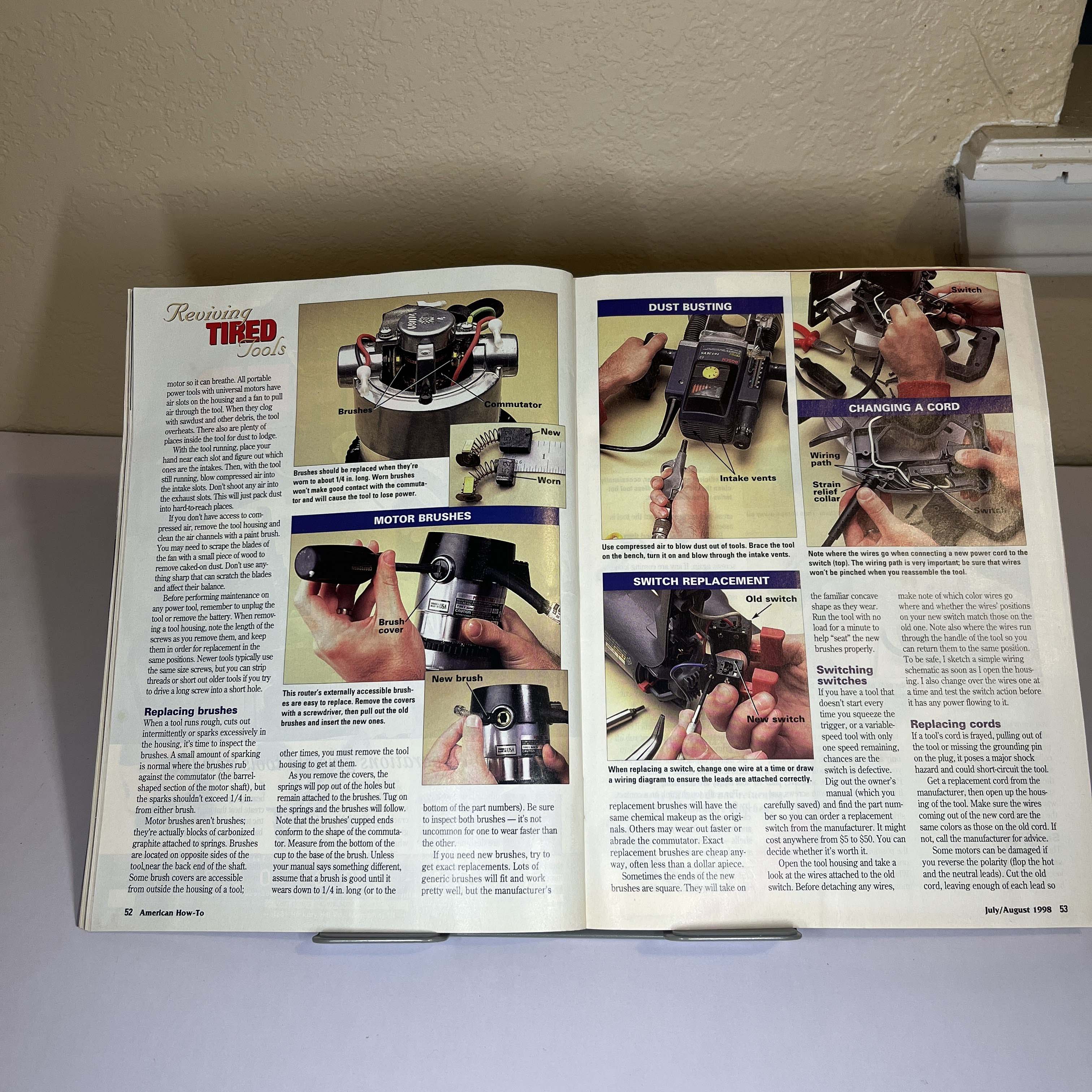 American How-To Magazine Timber Wall Plans July/Aug 1998 — image 4