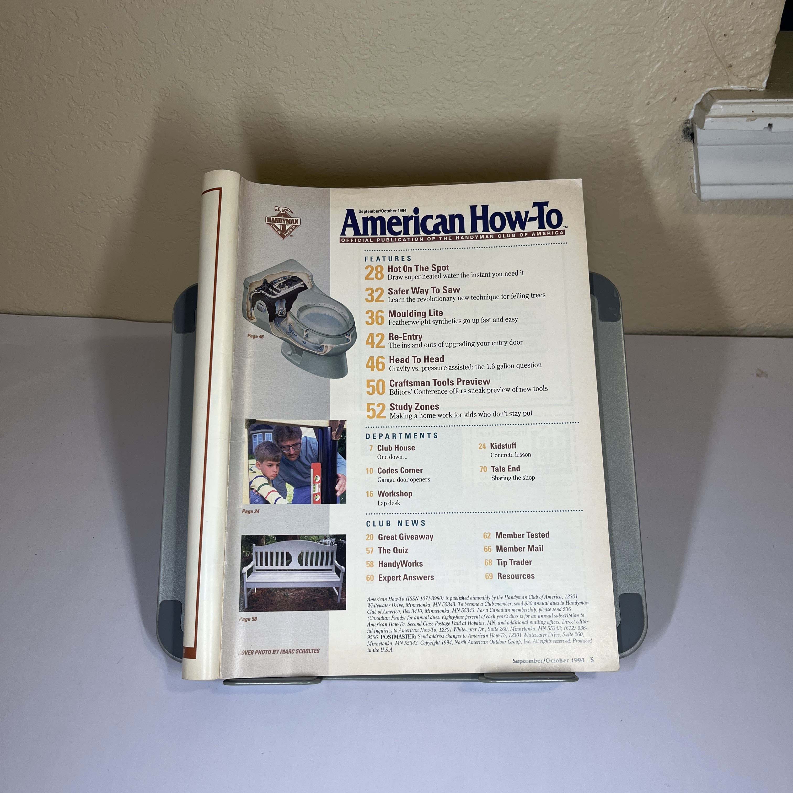 American How-To Magazine Sep/Oct 1994 Moulding Install — image 2