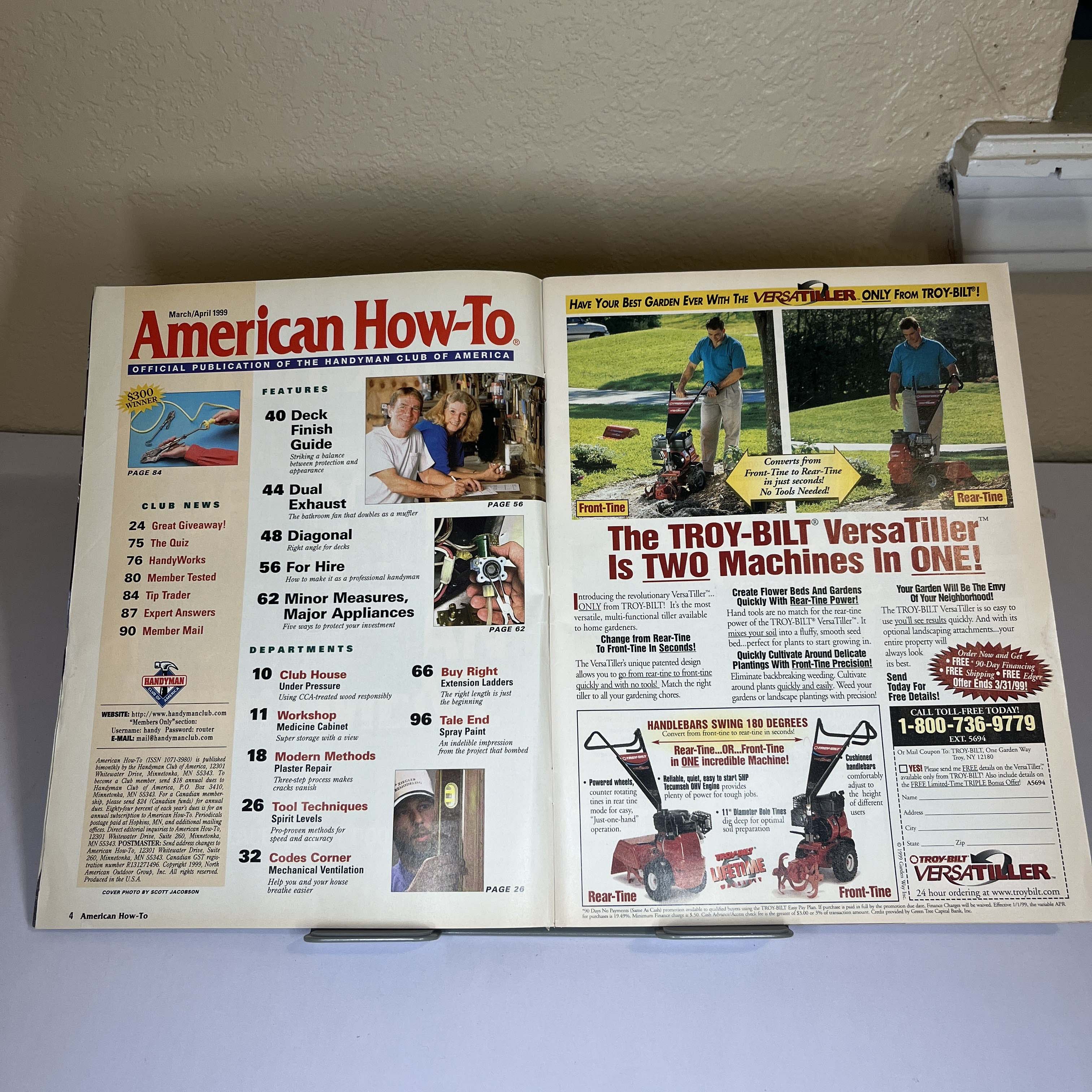 American How-To Magazine, Mar/Apr 1999, Diagonal Decks — image 2