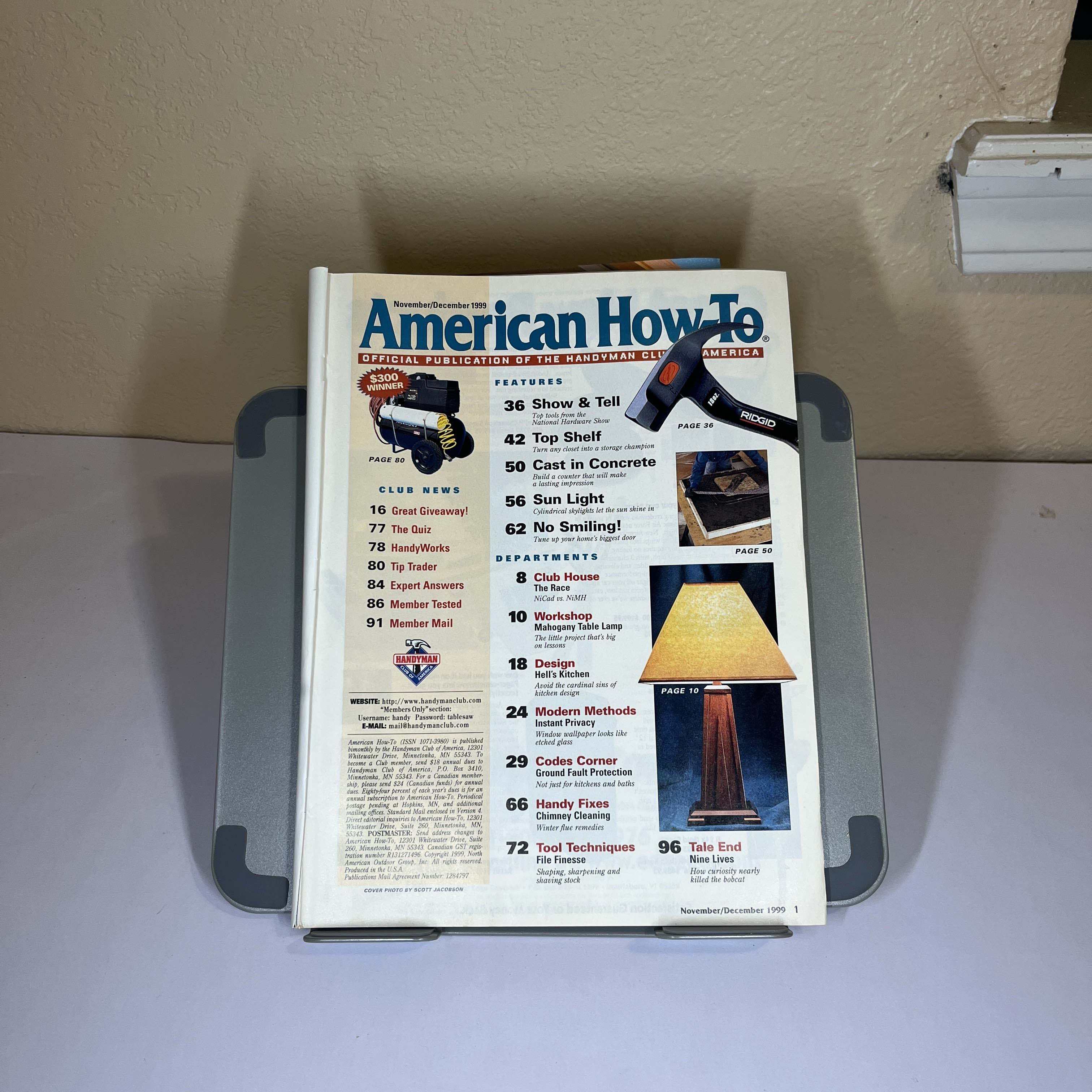 American How-To Magazine Custom Closet Nov/Dec 1999 — image 2