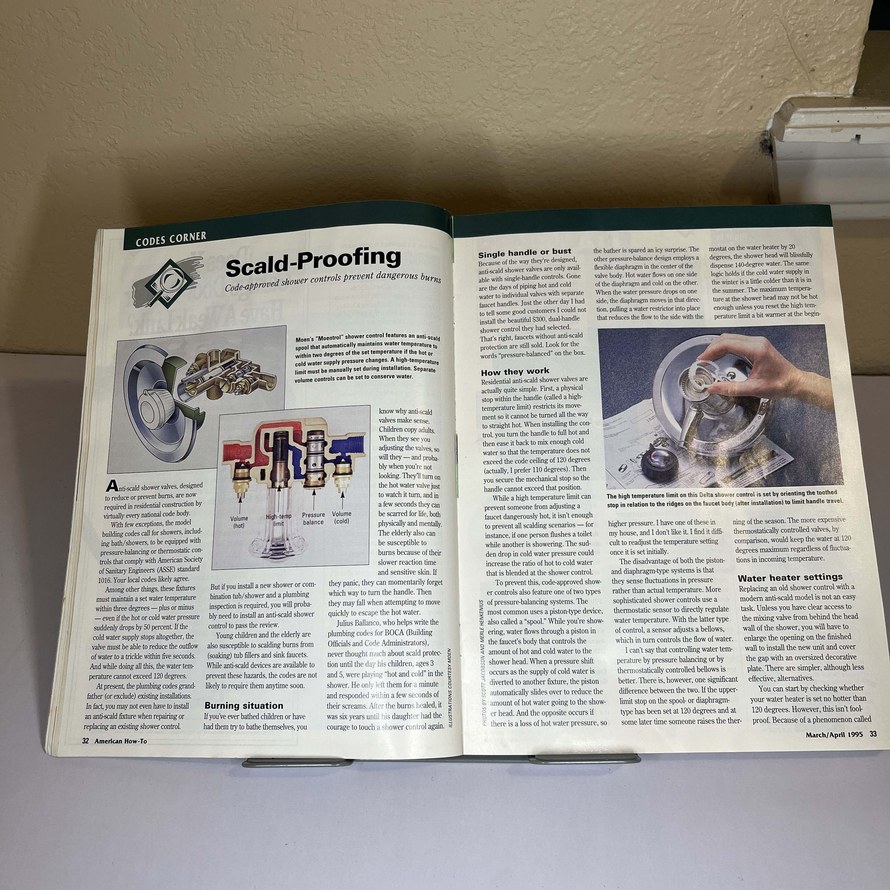 American How-To Magazine House Painting Cover Mar/Apr 1995 — image 3