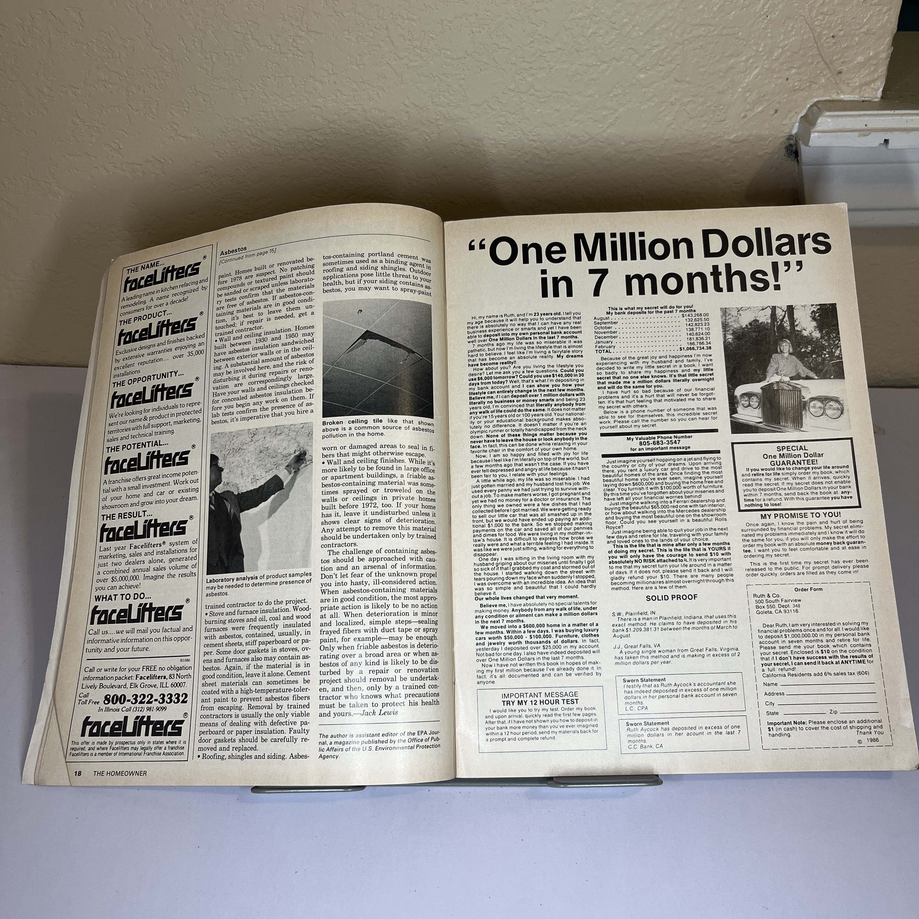 The Homeowner Magazine Nov 1986 Remodeling Ideas — image 4