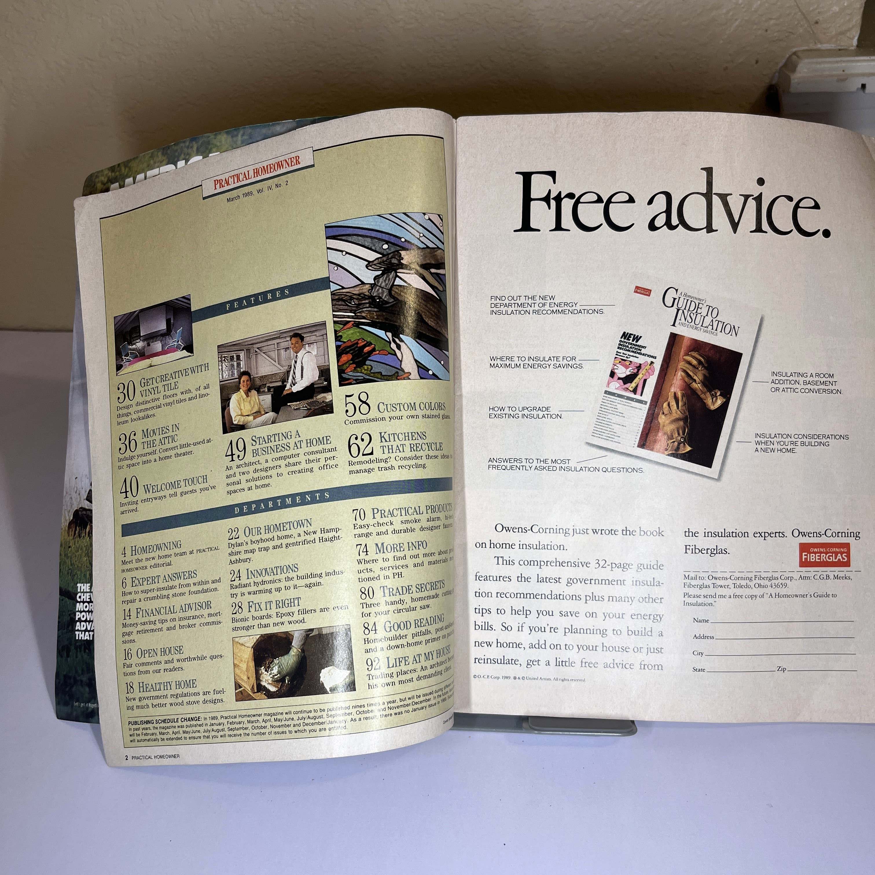 Practical Homeowner, 1990s Home Remodeling, March 1989 — image 2
