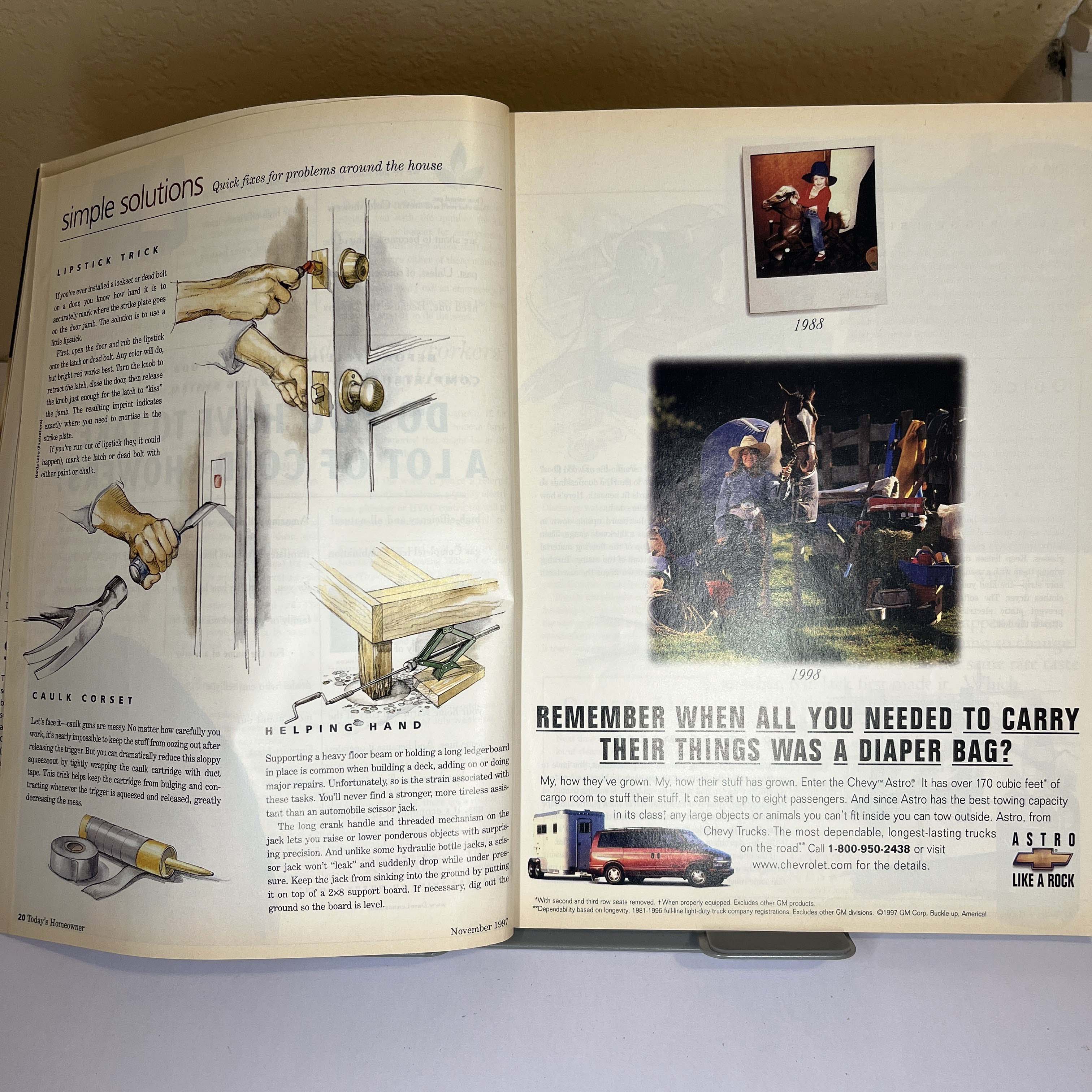 Today's Homeowner Magazine Fireplace Rekindle Nov 1997 — image 3