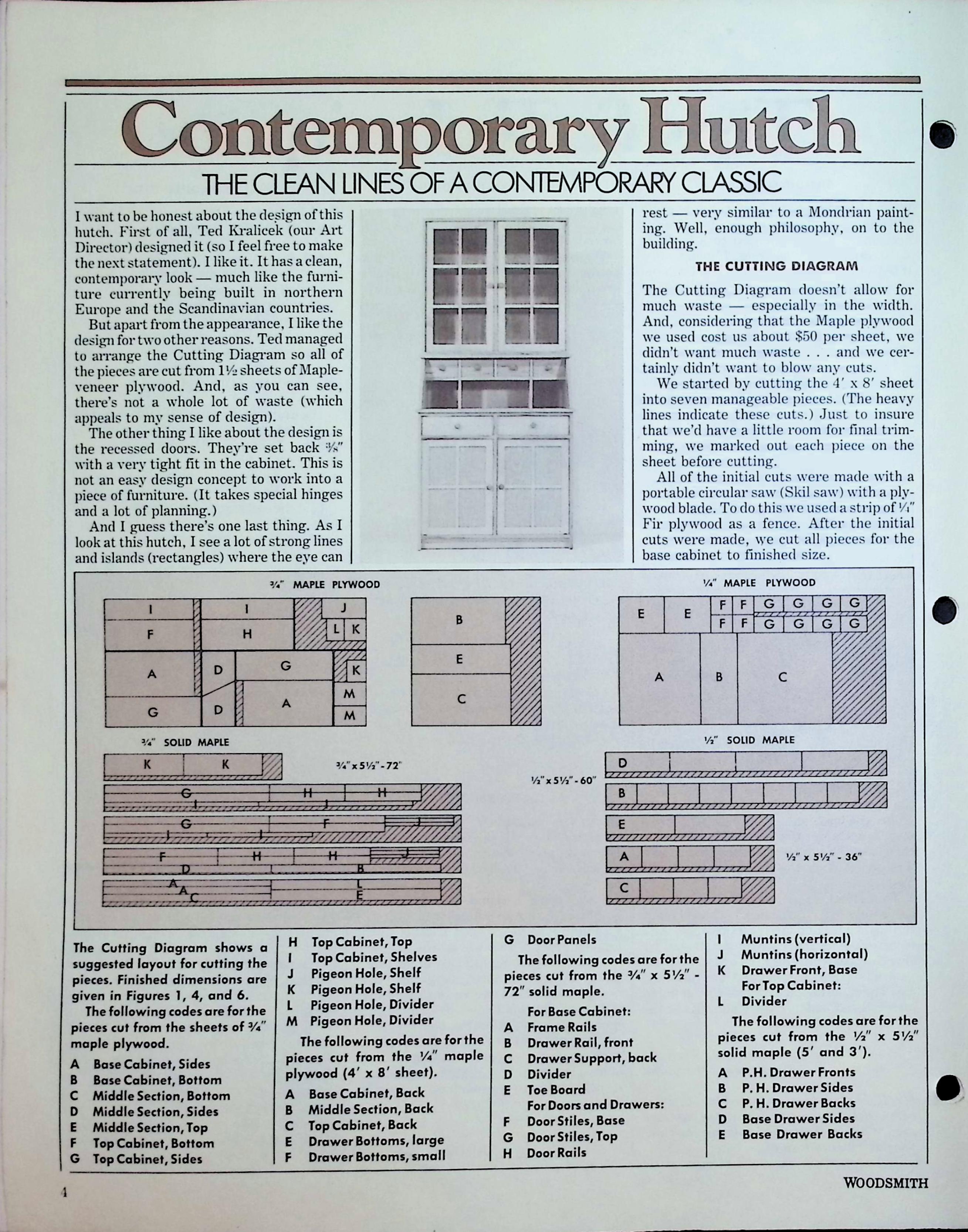 Woodsmith Magazine, Number 13, January 1981 — image 4